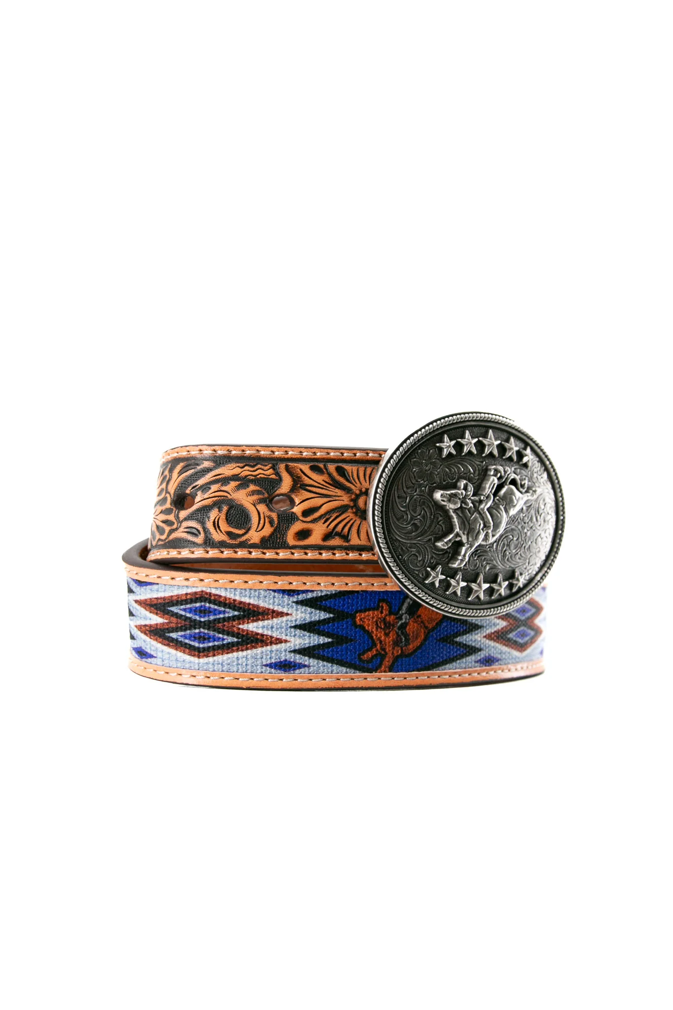 3D Bull Rider Kids Belt - Image 2