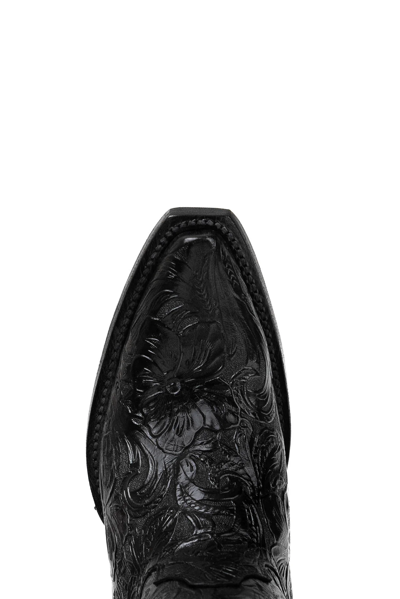 652 Mila Flor De Luz Red Bottom Snip Toe Cowgirl Boot - Image 5