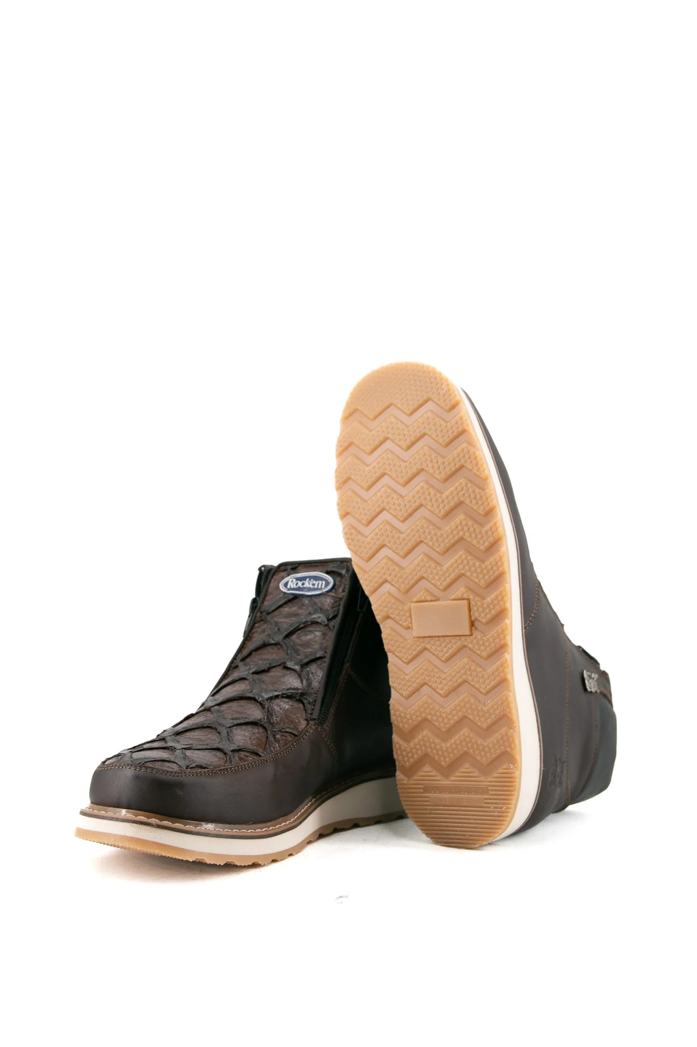 Rock'em Fish Pirarucu Artisanal Ankle Boot - Image 14