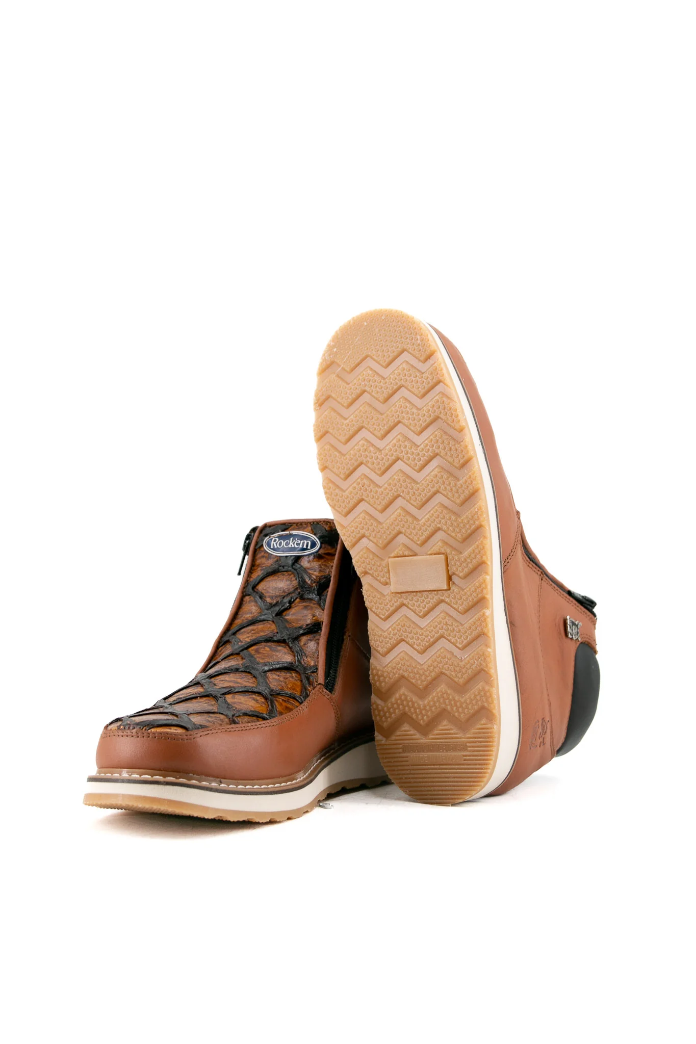 Rock'em Fish Pirarucu Artisanal Ankle Boot - Image 19