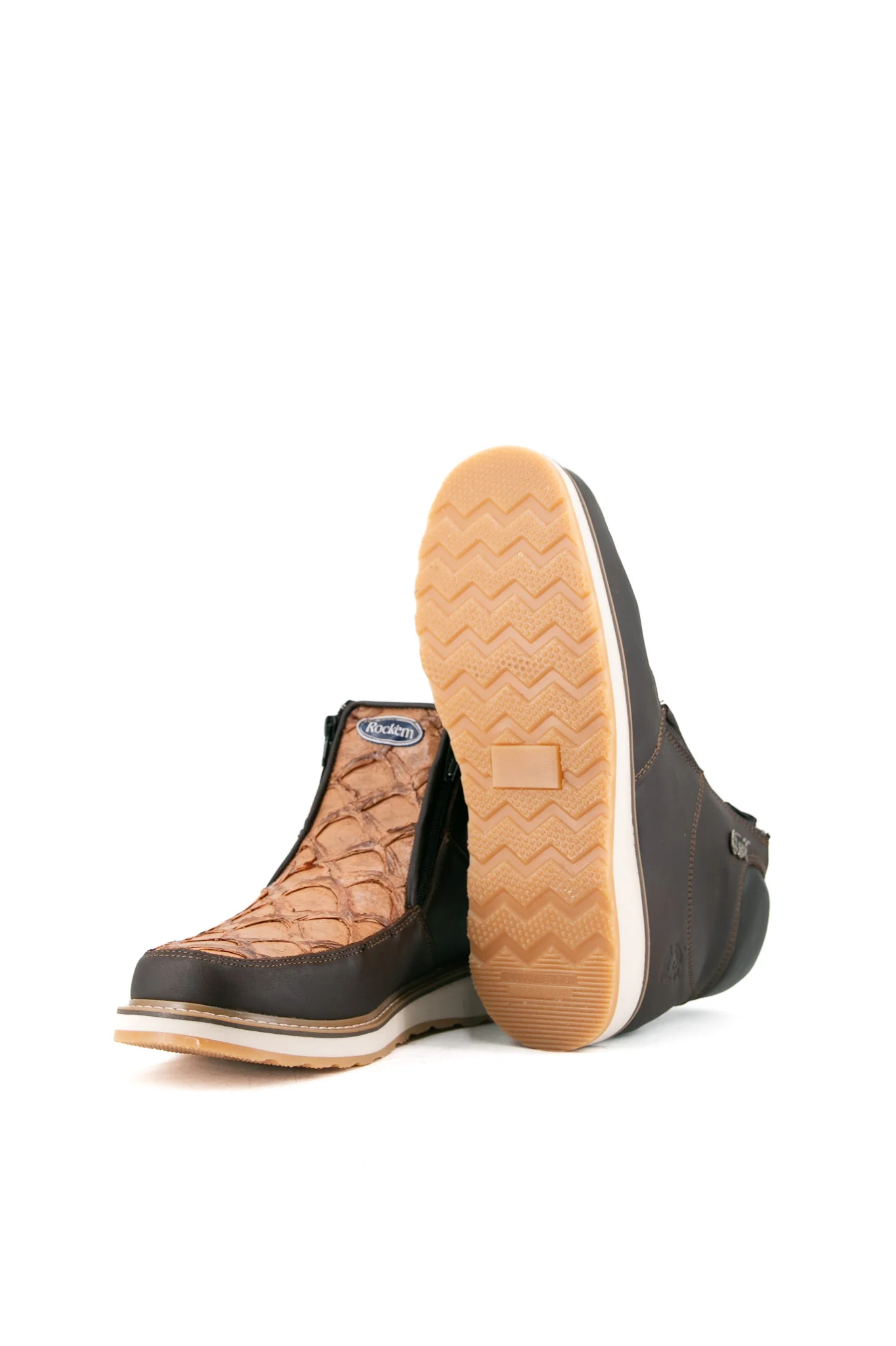 Rock'em Fish Pirarucu Artisanal Ankle Boot - Image 23