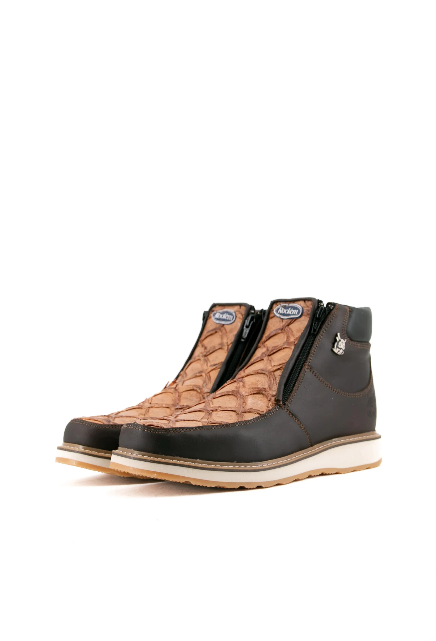 Rock'em Fish Pirarucu Artisanal Ankle Boot - Image 25