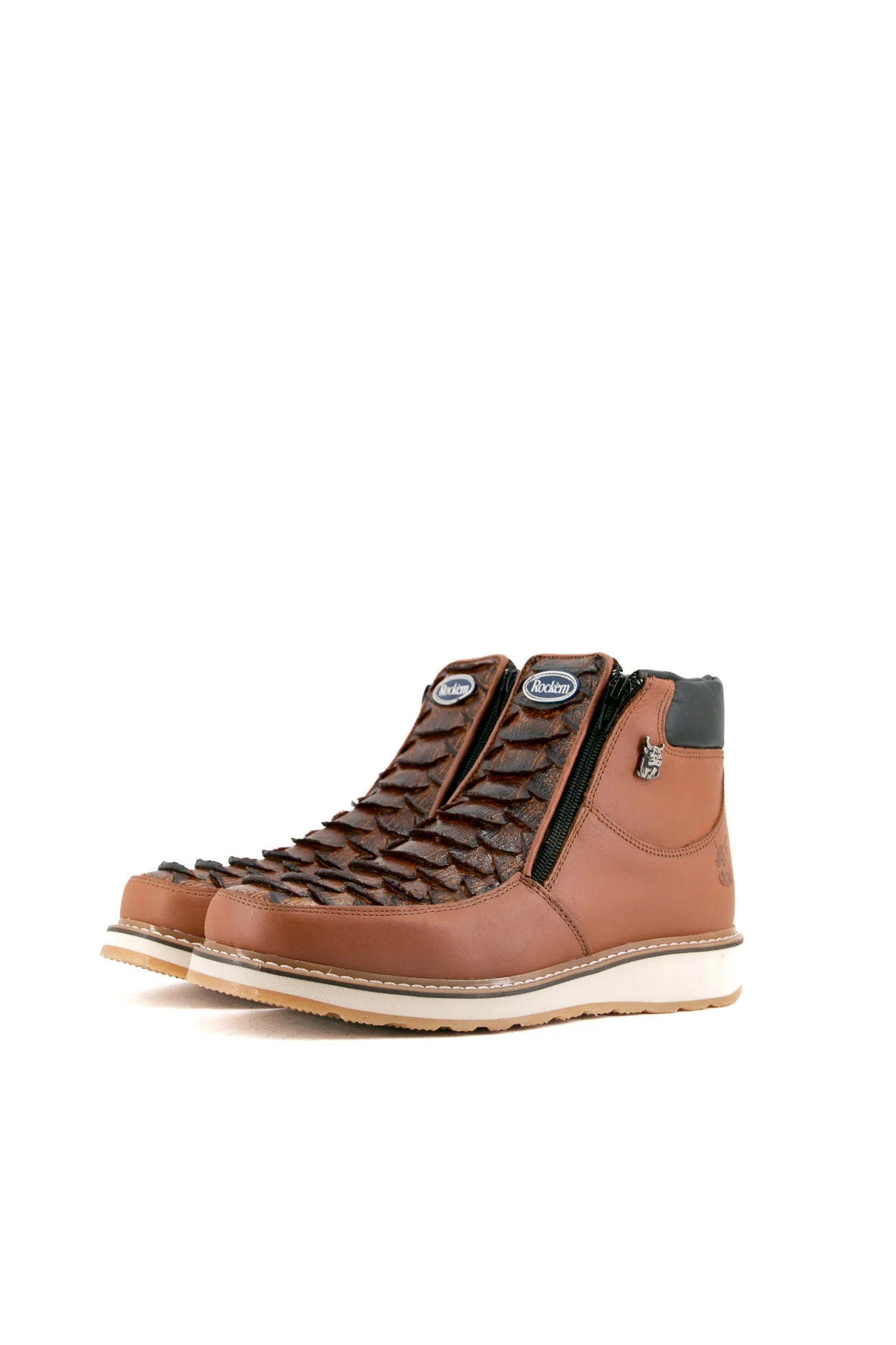 Rock'em Python Artisanal Ankle Boot - Image 6
