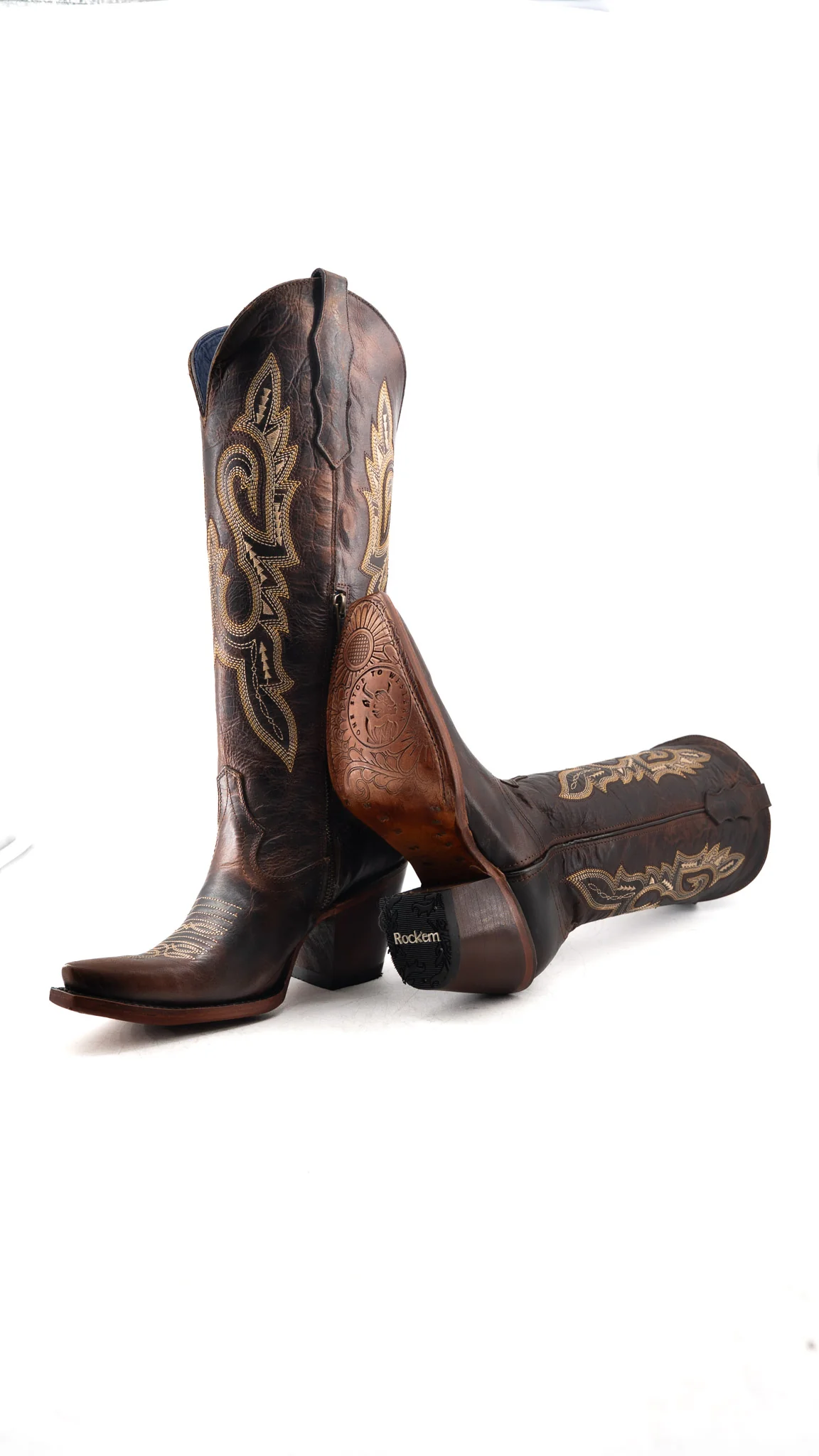 Alessia Tall Snip Toe Cowgirl Boot - Image 10