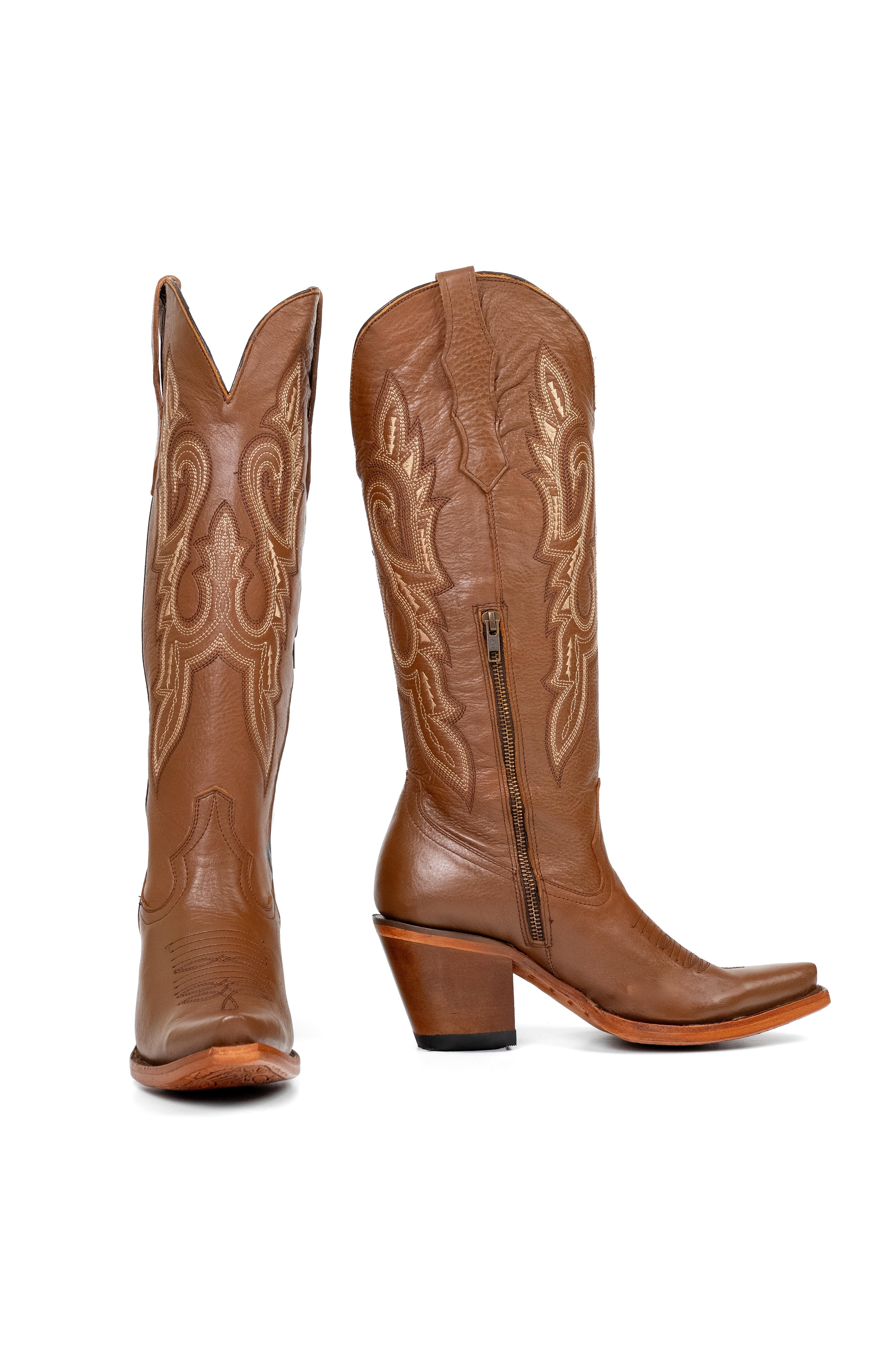Alessia Tall Snip Toe Cowgirl Boot - Image 15