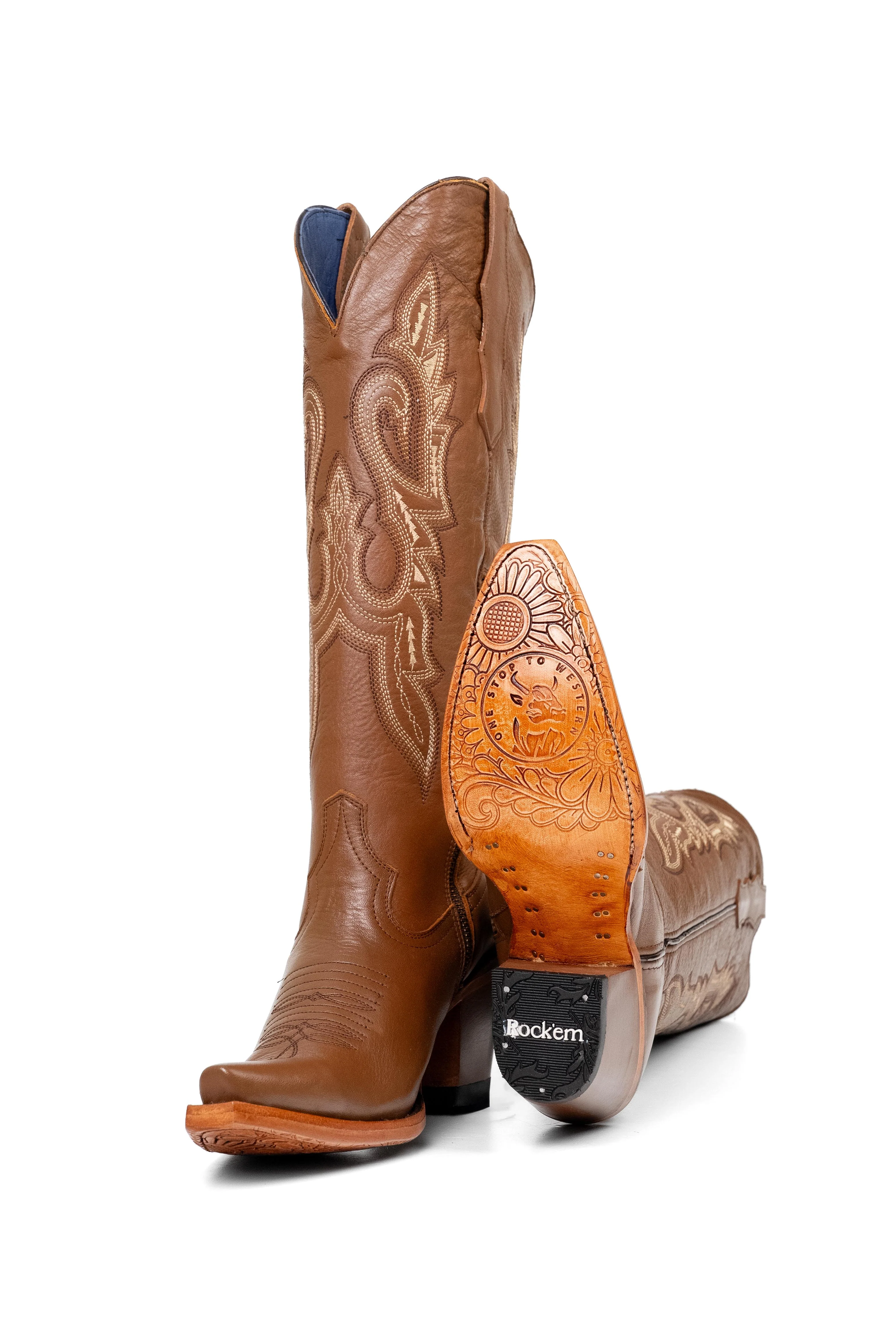 Alessia Tall Snip Toe Cowgirl Boot - Image 16