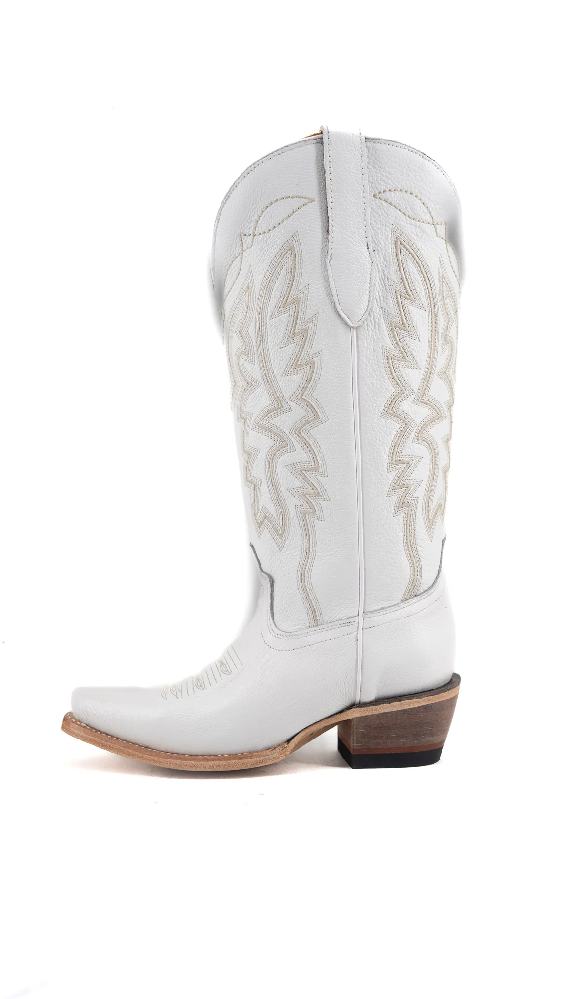 Alexia Midi Wide Calf Snip Toe Cowgirl Boot - Image 2