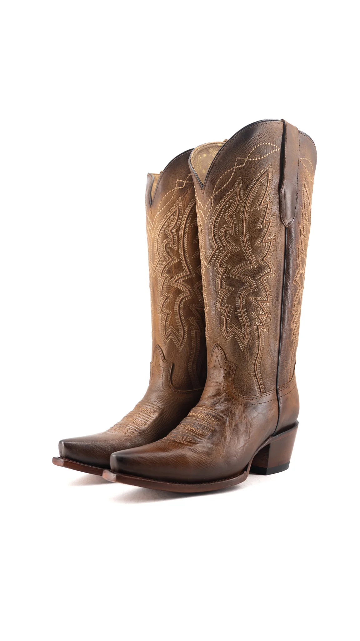 Alexia Midi Wide Calf Snip Toe Cowgirl Boot - Image 6