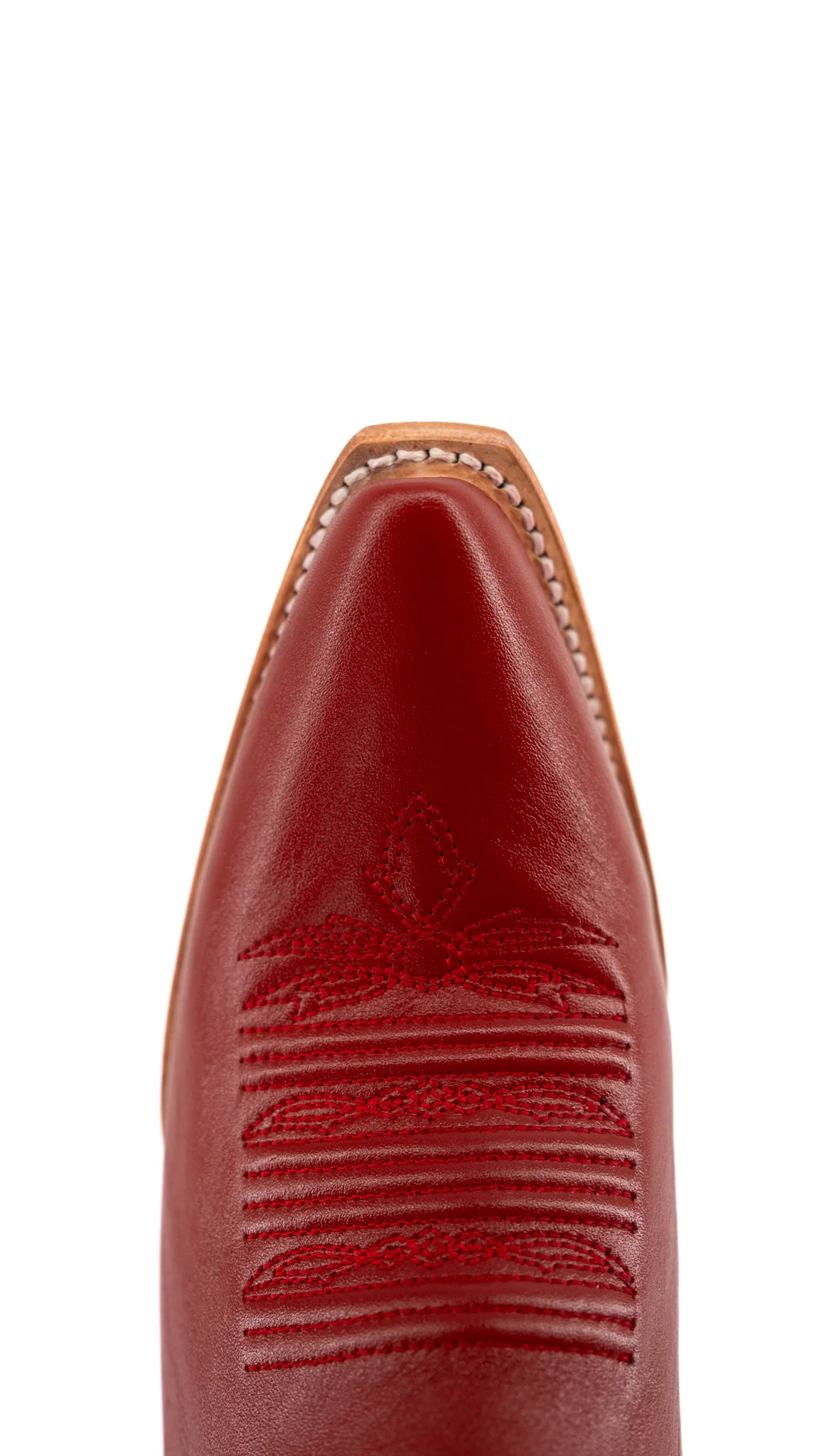 Alexia Red Bottom Snip Toe Midi Wide Calf Cowgirl Boot - Image 6