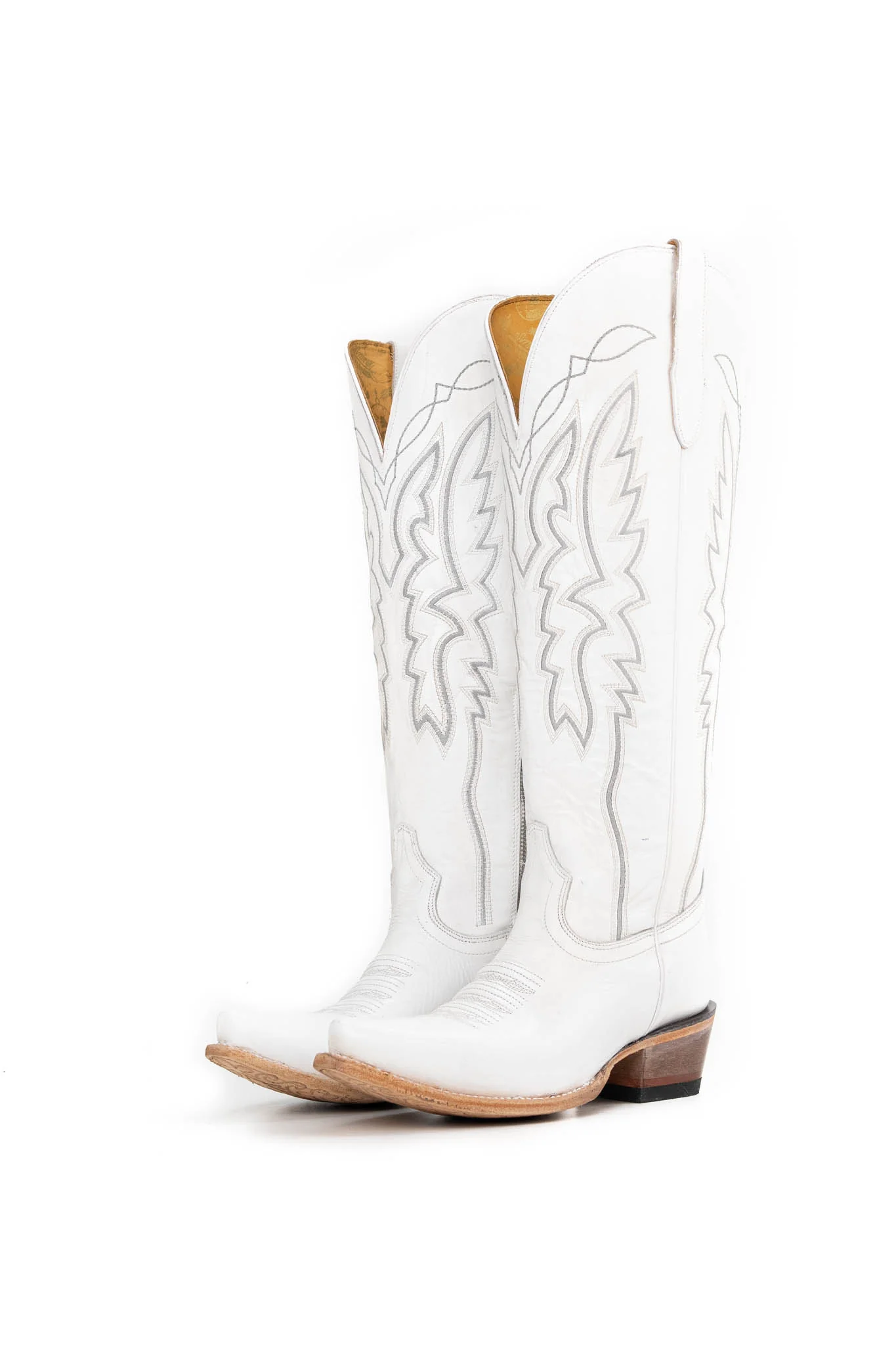 Alexia Tall Wide Calf Snip Toe Cowgirl Boot - Image 6