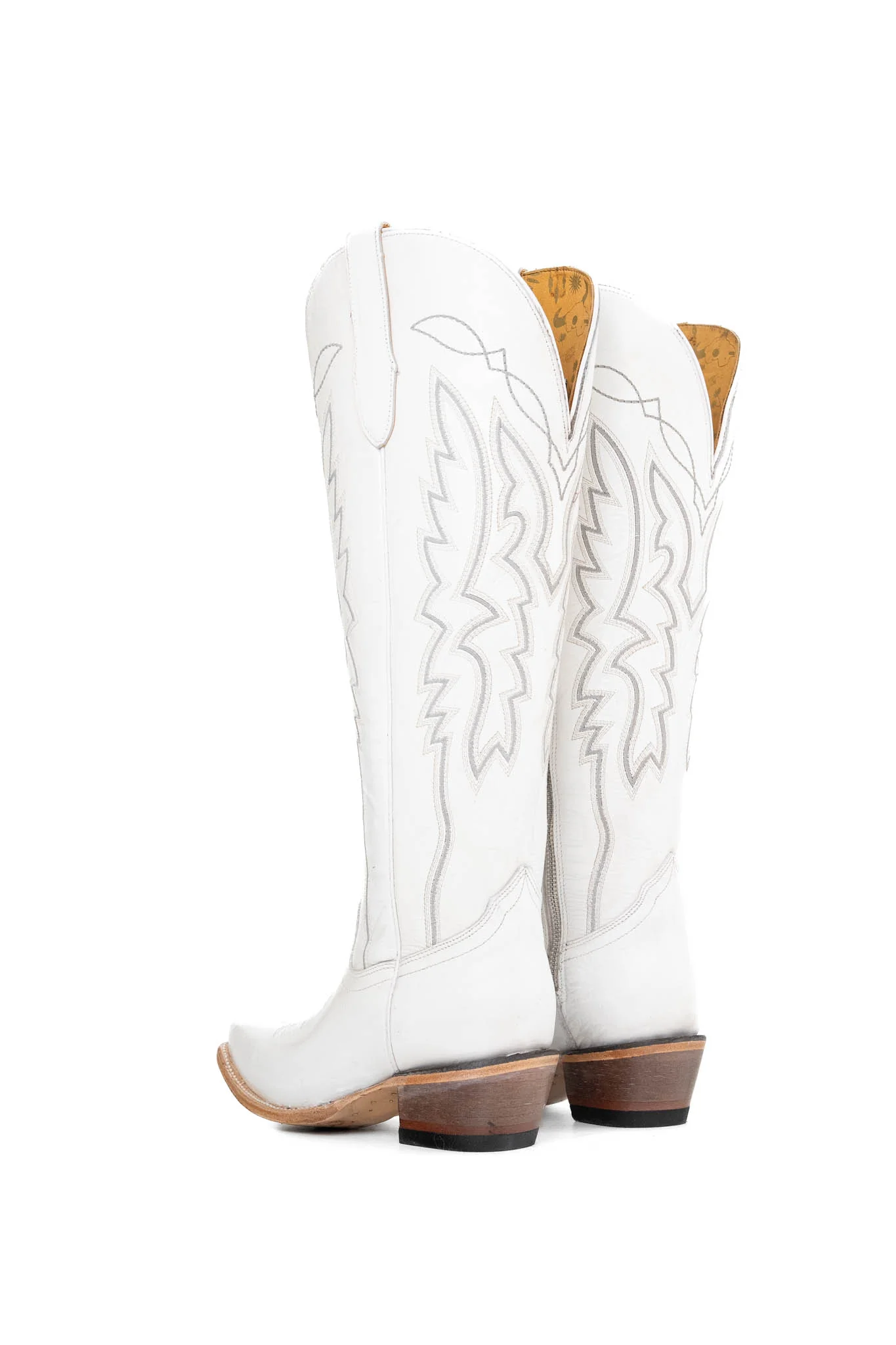 Alexia Tall Wide Calf Snip Toe Cowgirl Boot - Image 8