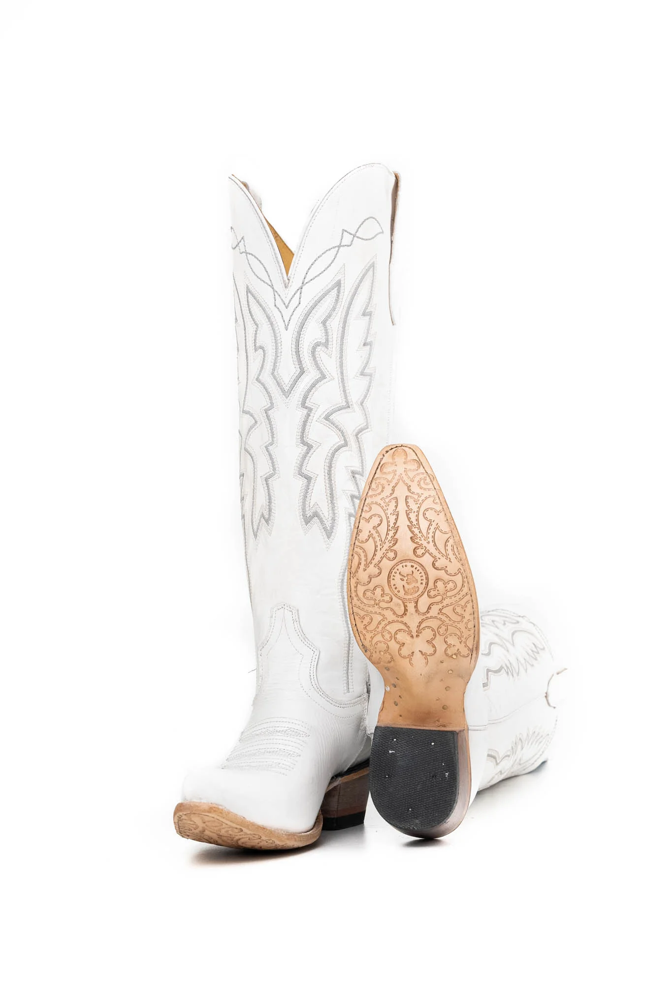Alexia Tall Wide Calf Snip Toe Cowgirl Boot - Image 9
