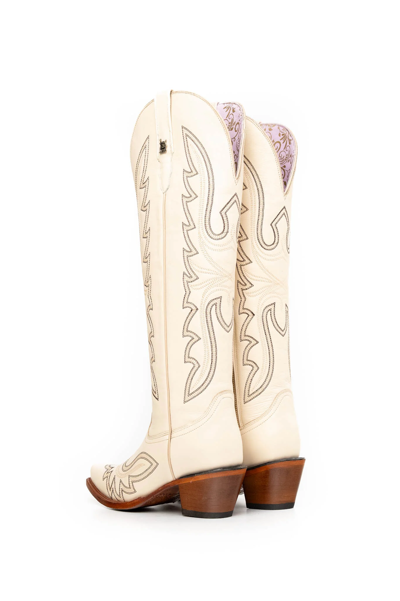 Allison Tall Snip Toe Cowgirl Boot - Image 10