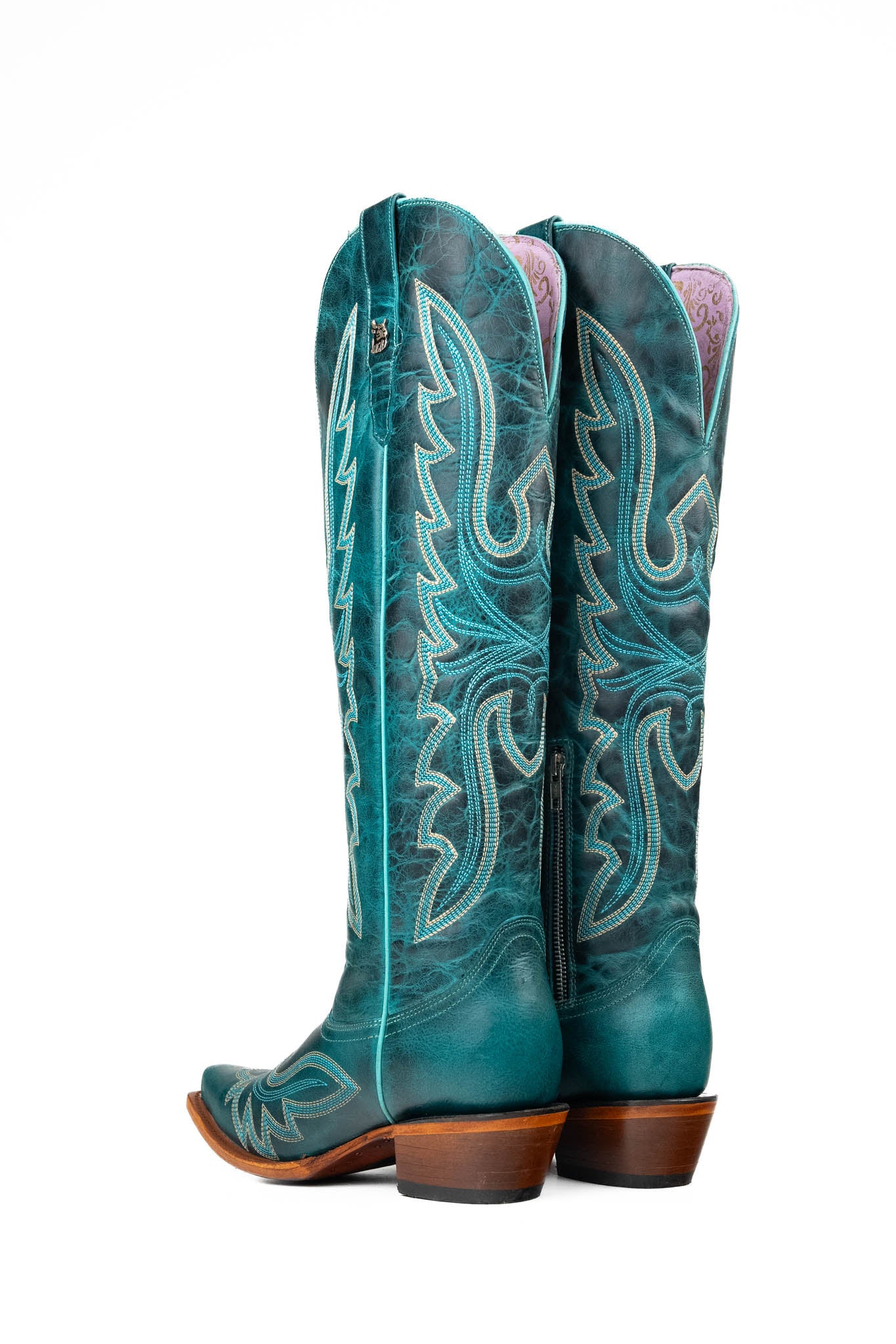Allison Tall Snip Toe Cowgirl Boot - Image 16