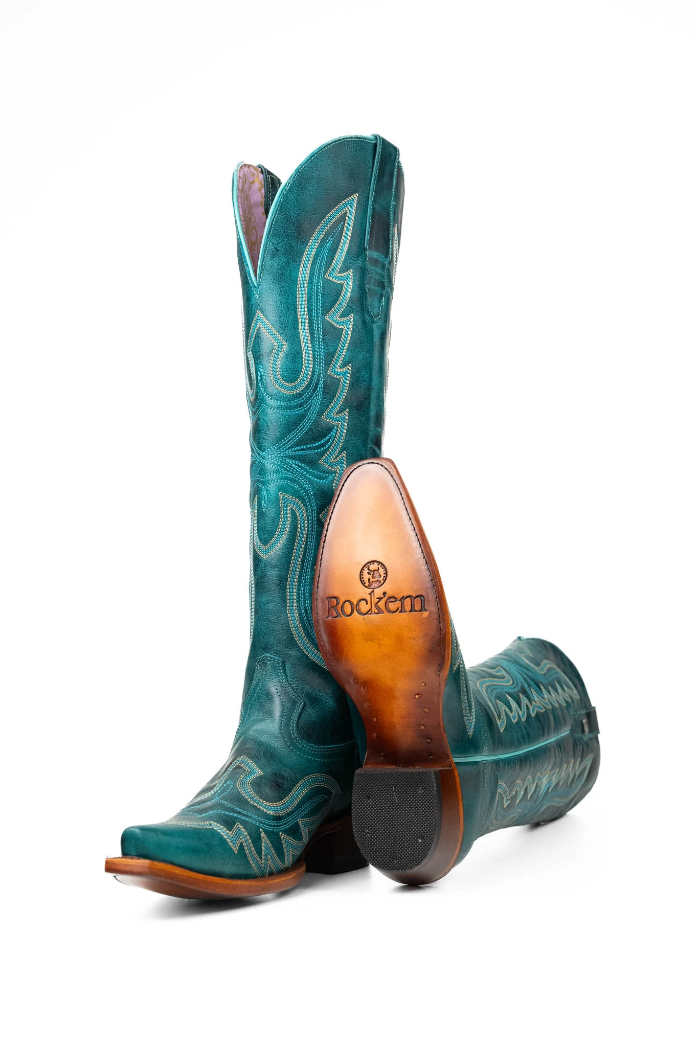 Allison Tall Snip Toe Cowgirl Boot - Image 17