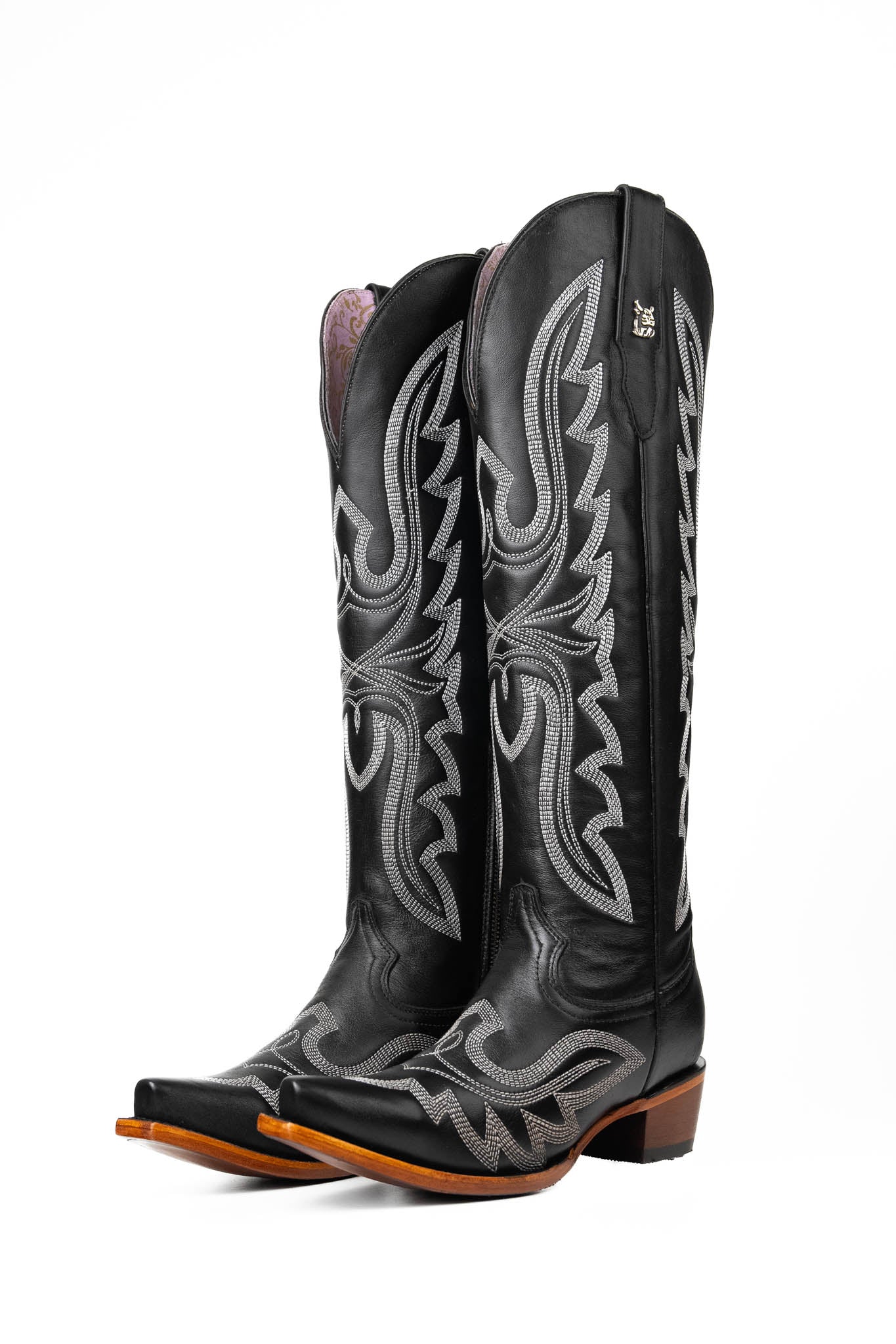 Allison Tall Snip Toe Cowgirl Boot - Image 19