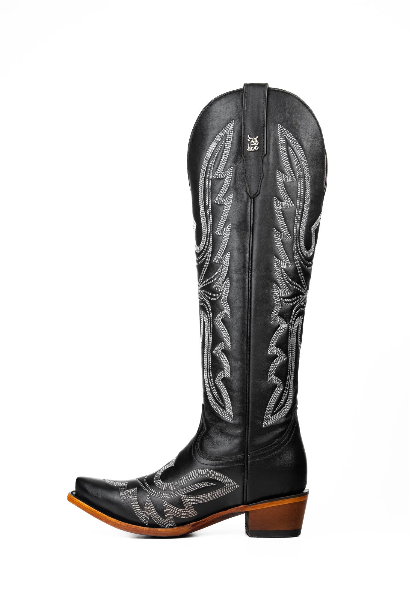 Allison Tall Snip Toe Cowgirl Boot - Image 20