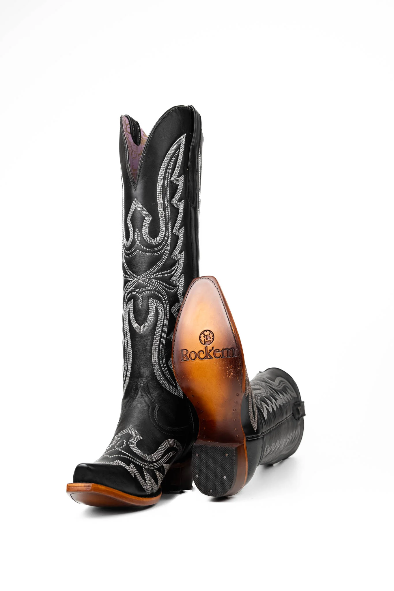 Allison Tall Snip Toe Cowgirl Boot - Image 22