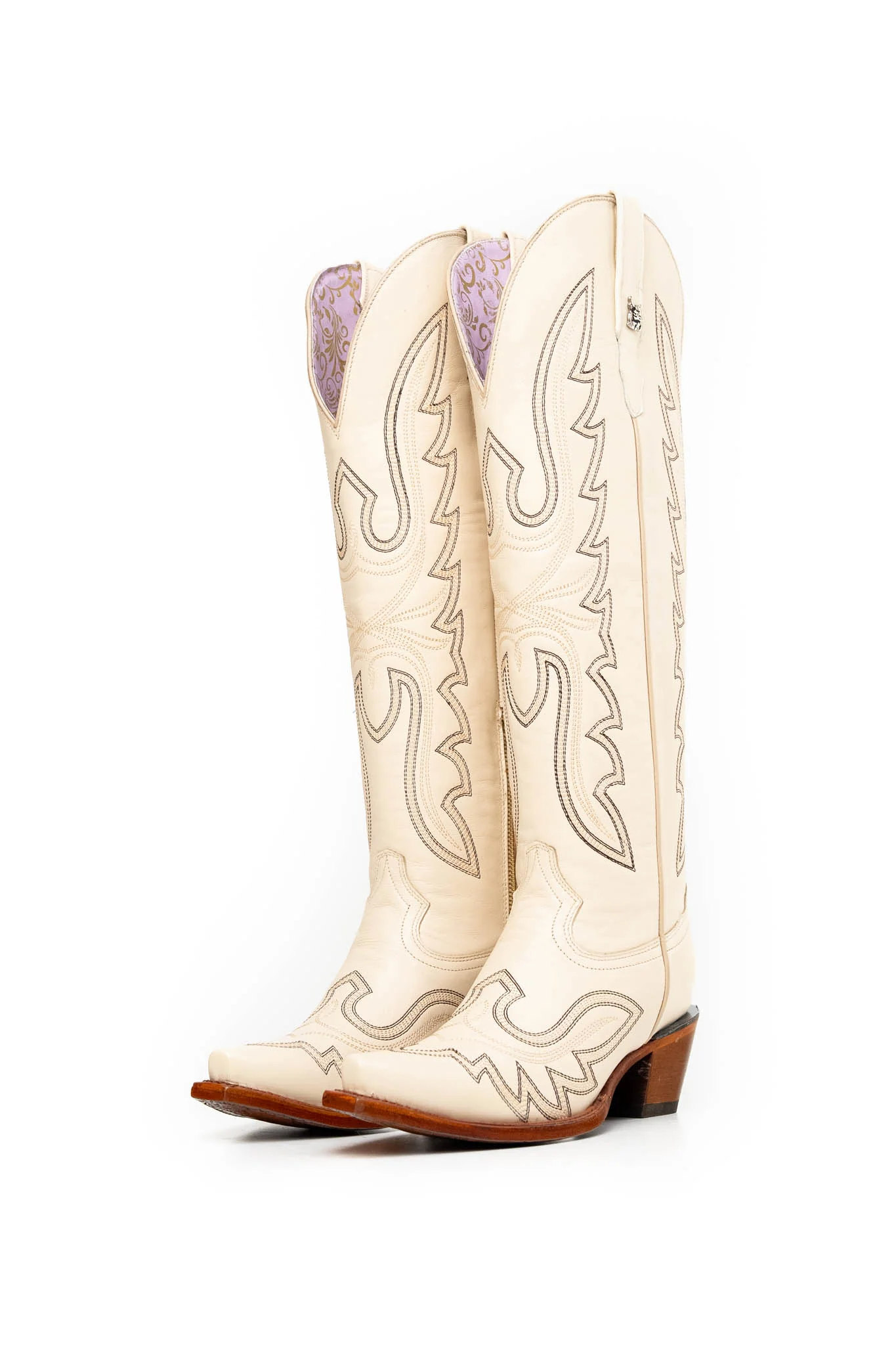 Allison Tall Snip Toe Cowgirl Boot - Image 8