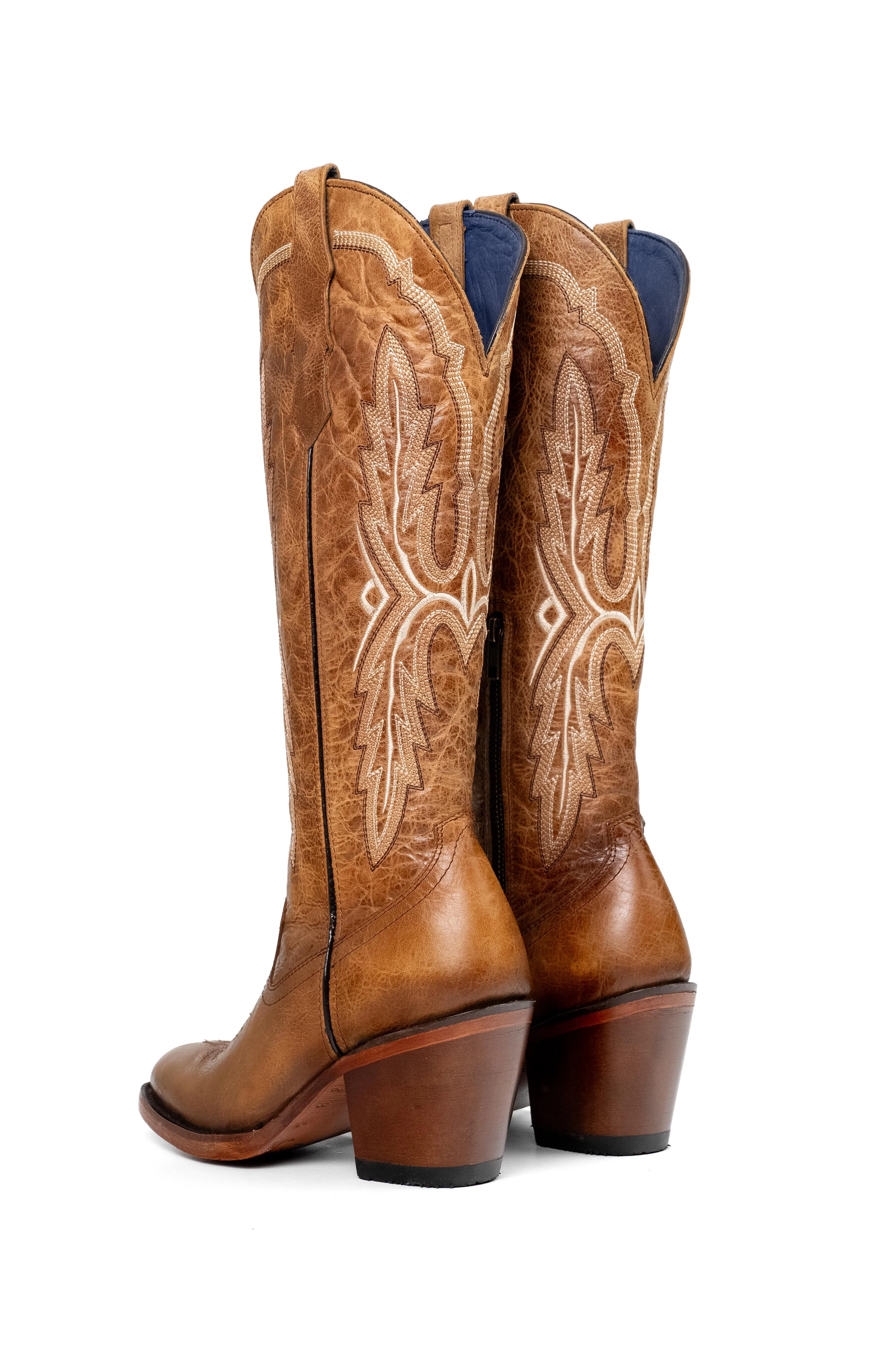 Amanda Tall Round Toe Cowgirl Boot - Image 14
