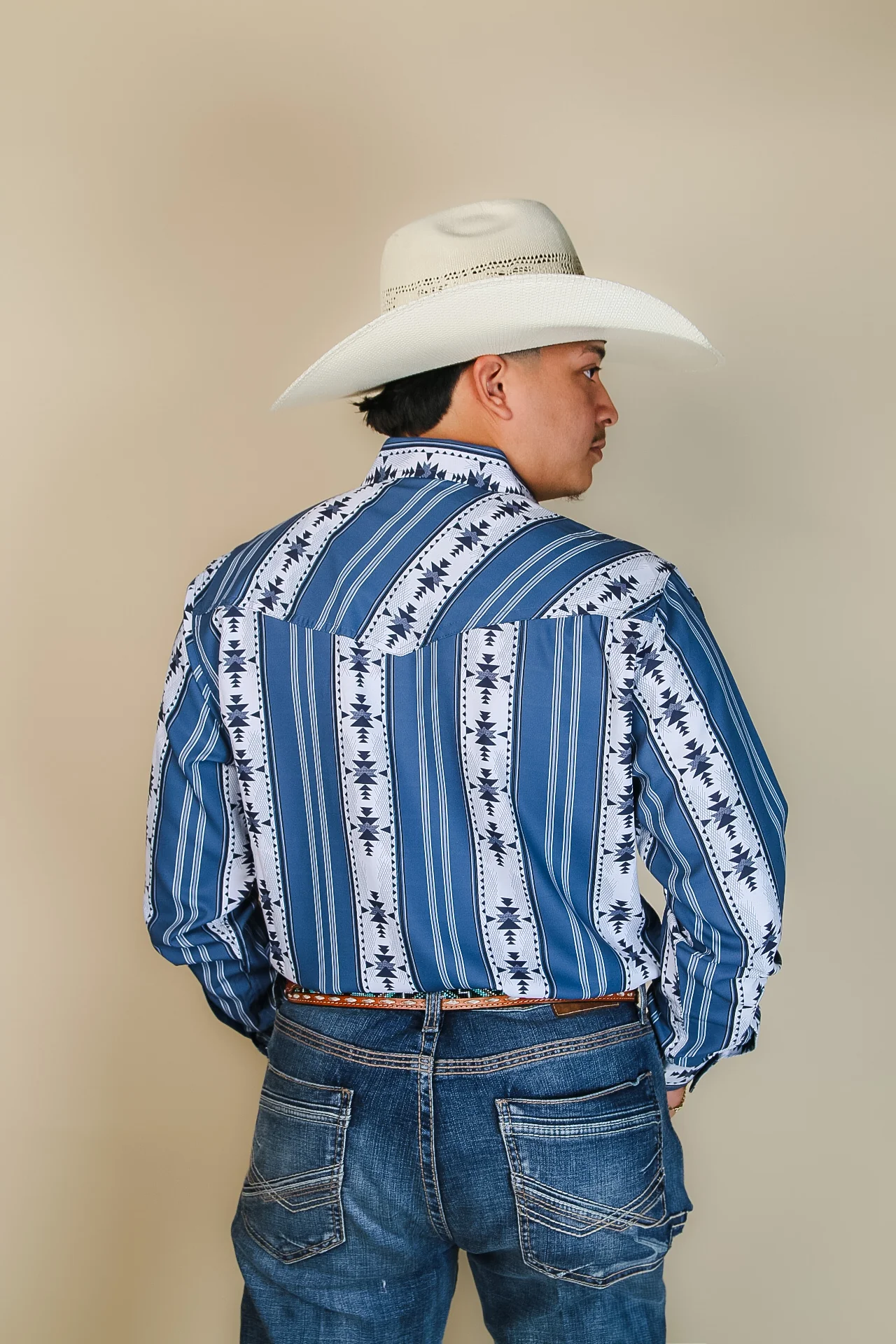American West Long Sleeve Brandon Pearl Snap - Image 4