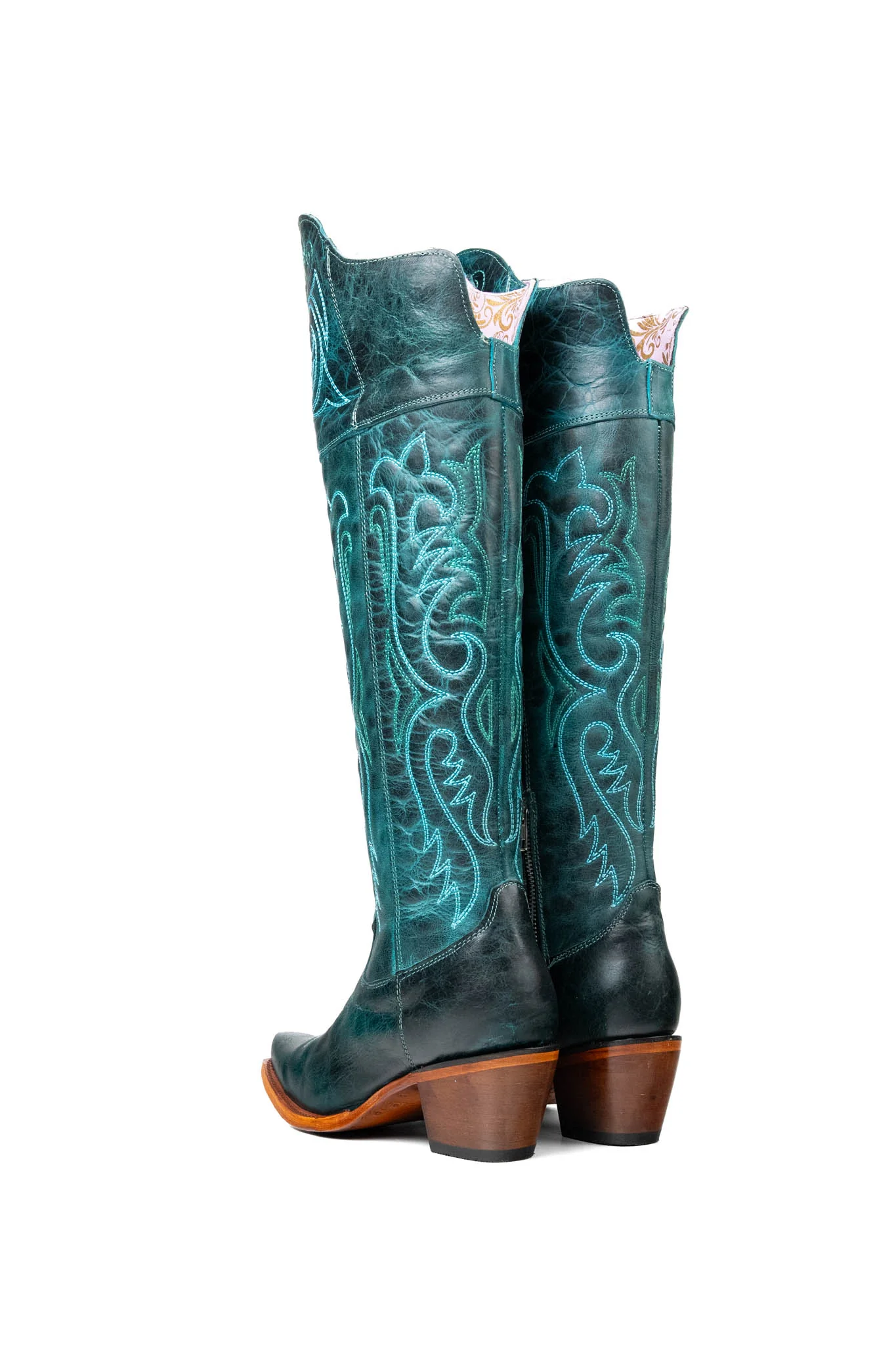 Amour Knee High Snip Toe Cowgirl Boot - Image 11