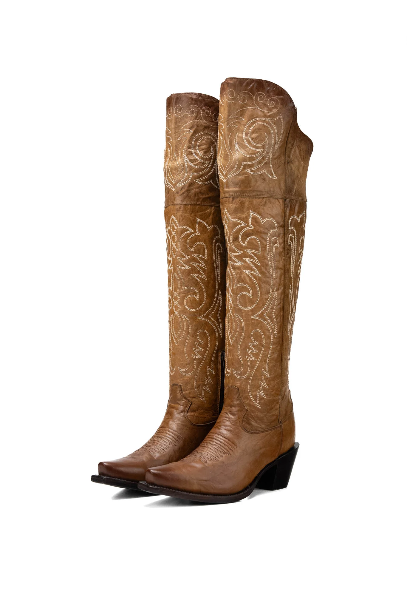 Amour Knee High Snip Toe Cowgirl Boot - Image 13