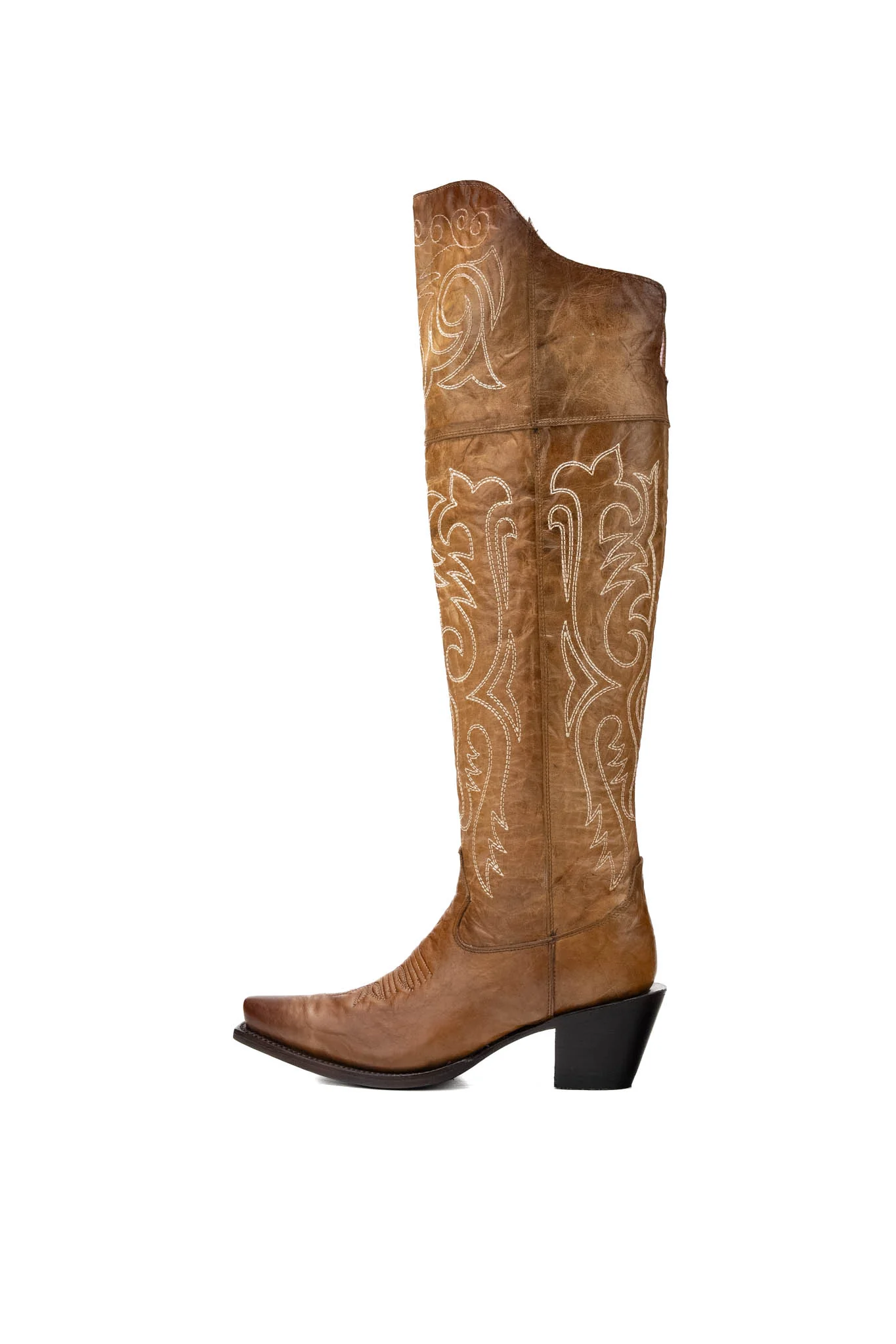 Amour Knee High Snip Toe Cowgirl Boot - Image 14
