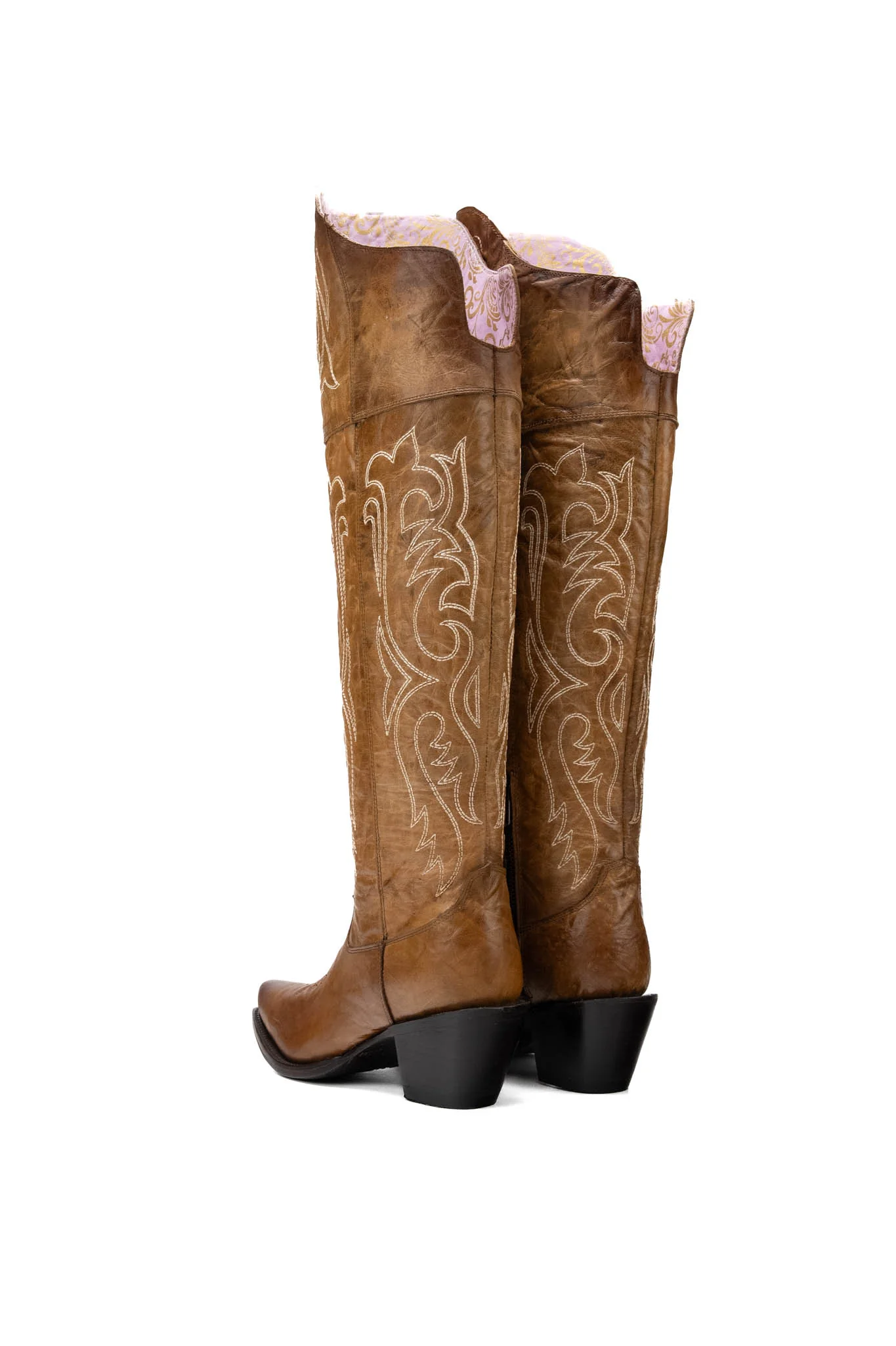 Amour Knee High Snip Toe Cowgirl Boot - Image 15