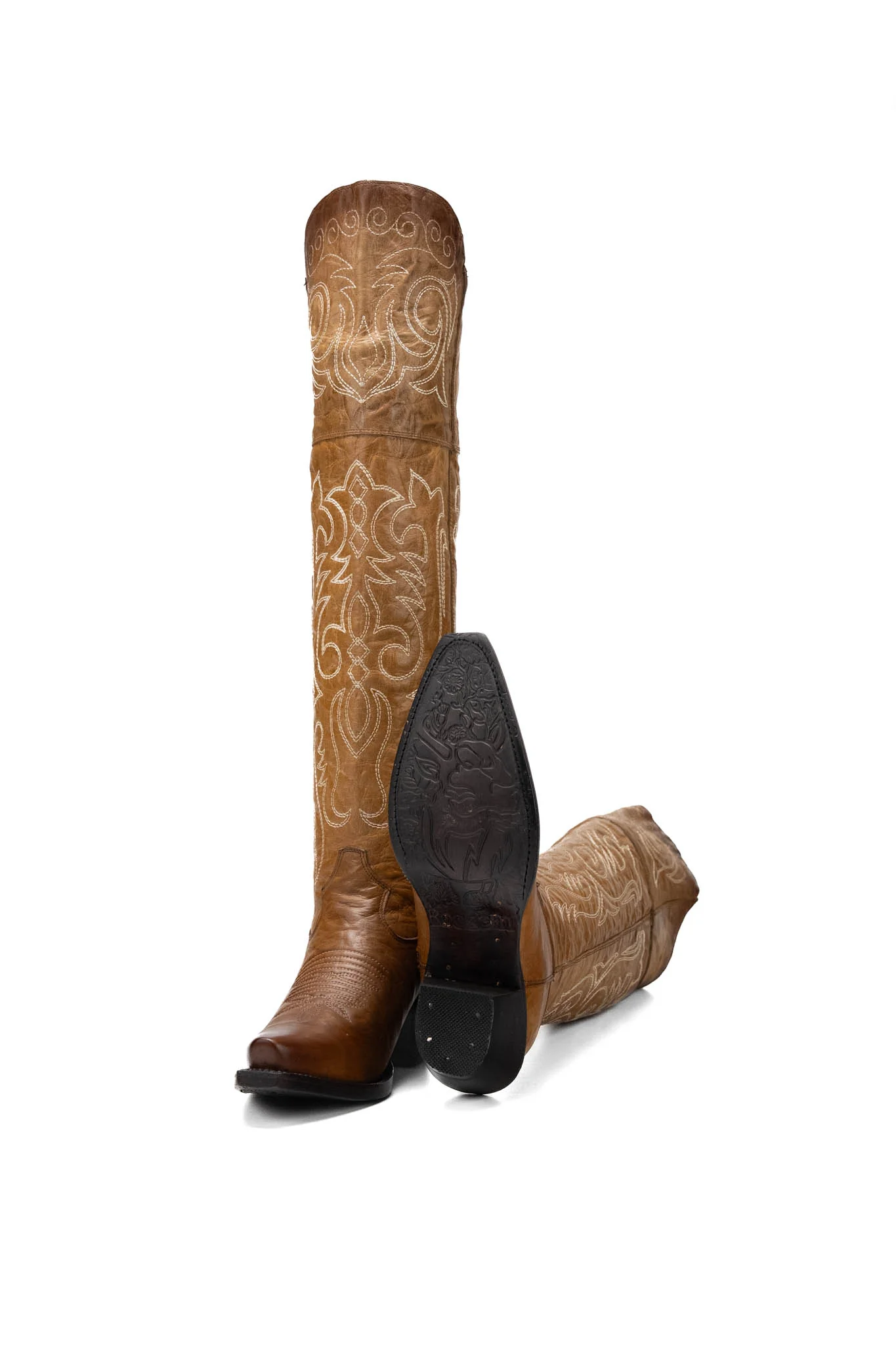 Amour Knee High Snip Toe Cowgirl Boot - Image 17