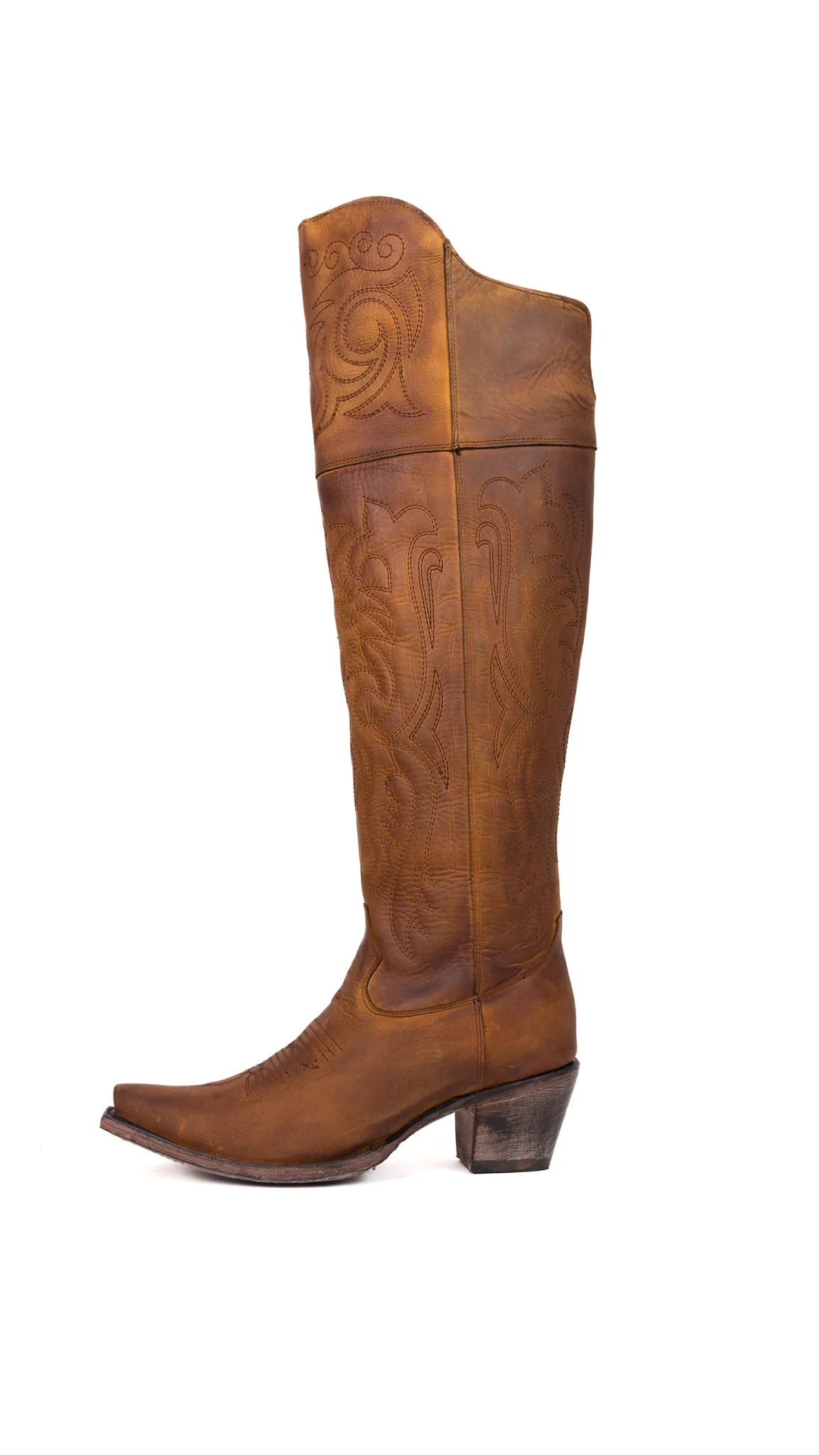 Amour Knee High Snip Toe Cowgirl Boot - Image 27