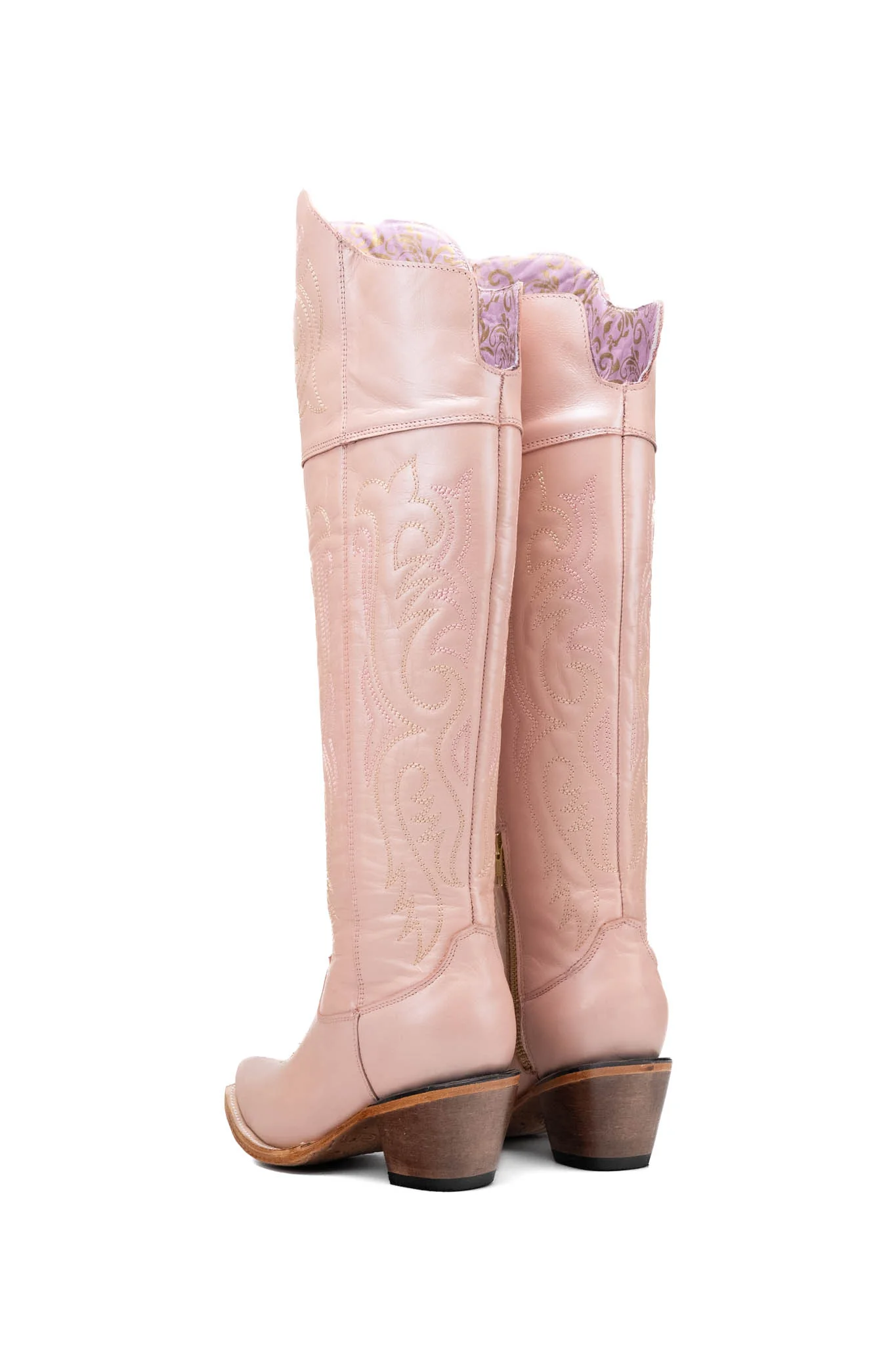 Amour Knee High Snip Toe Cowgirl Boot - Image 4