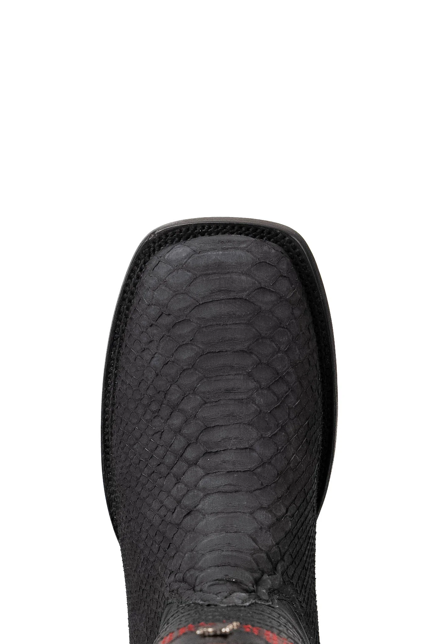 Andersen Python Red Bottom Square Toe Cowboy Boot - Image 5