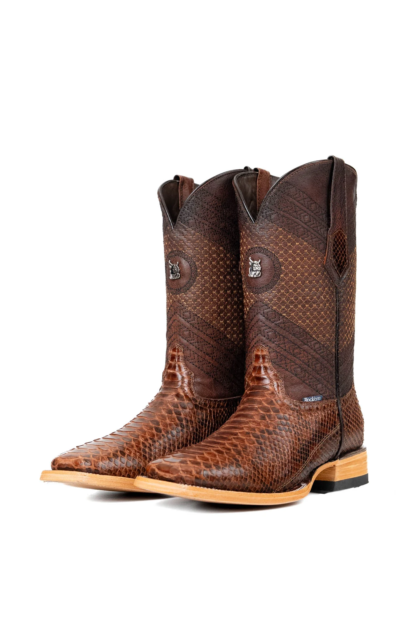 Andersen Python Square Toe Cowboy Boot - Image 11