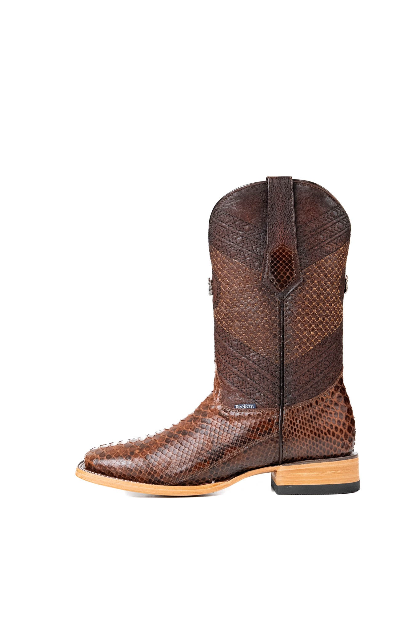 Andersen Python Square Toe Cowboy Boot - Image 12