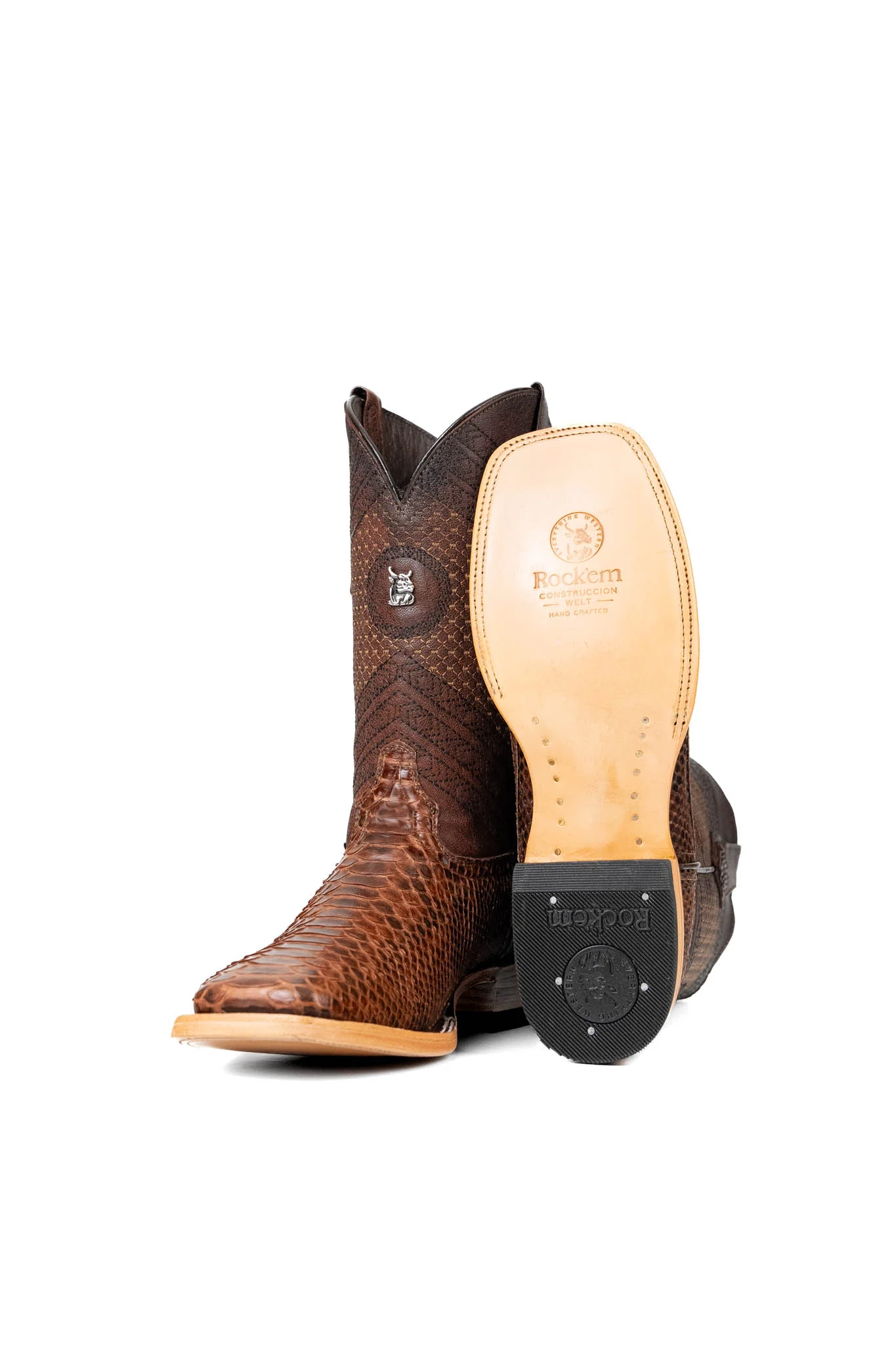 Andersen Python Square Toe Cowboy Boot - Image 14