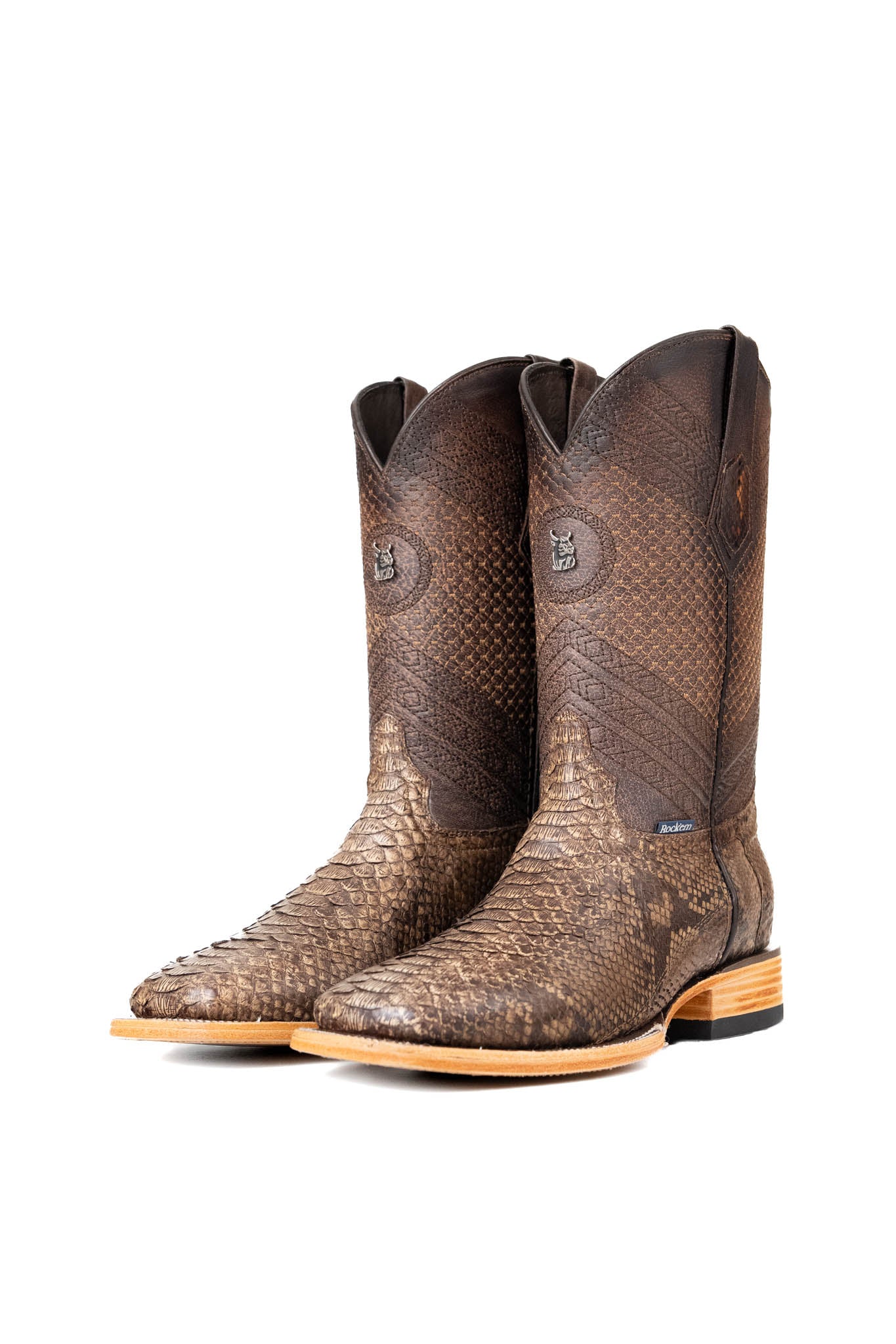 Andersen Python Square Toe Cowboy Boot - Image 16