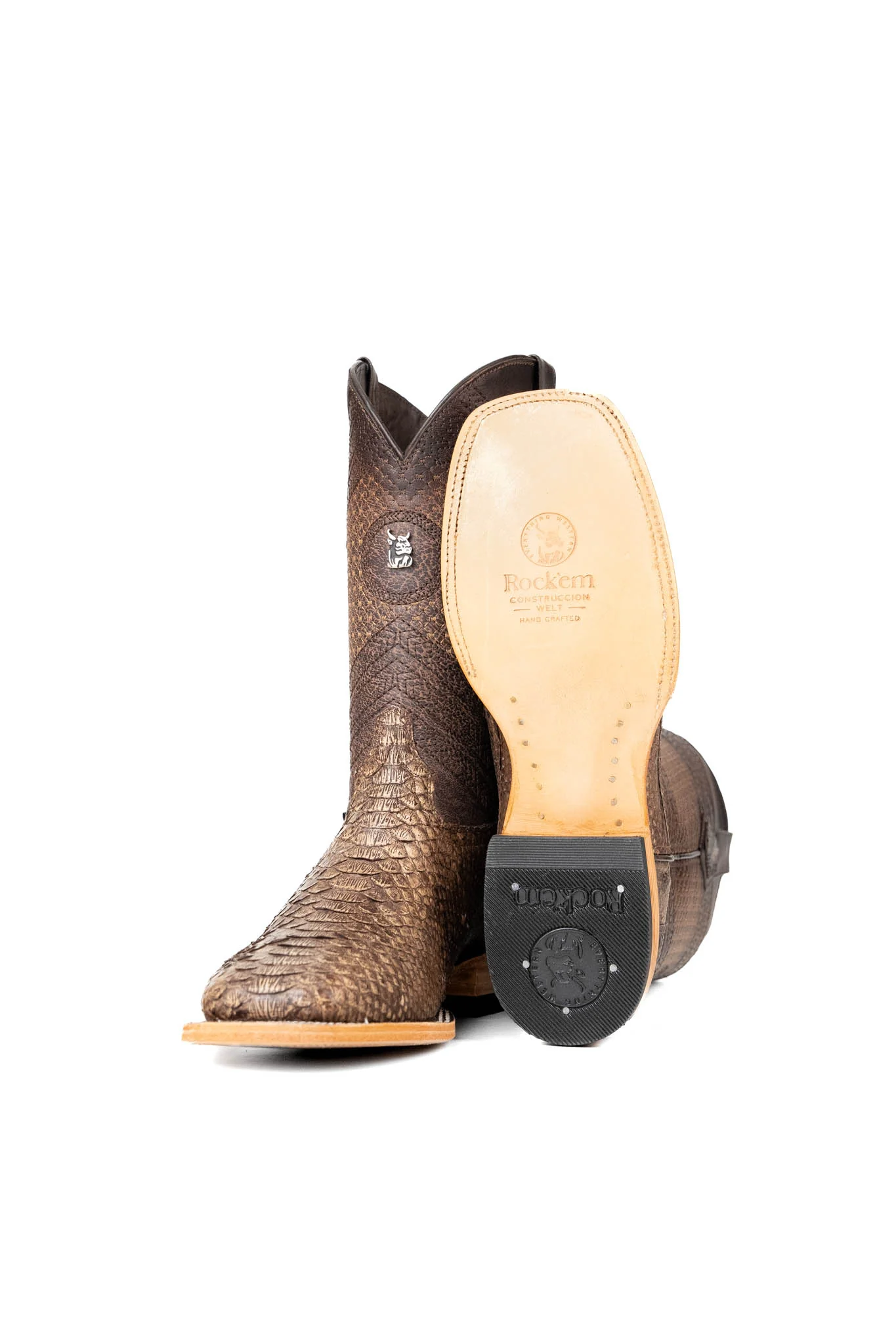 Andersen Python Square Toe Cowboy Boot - Image 19