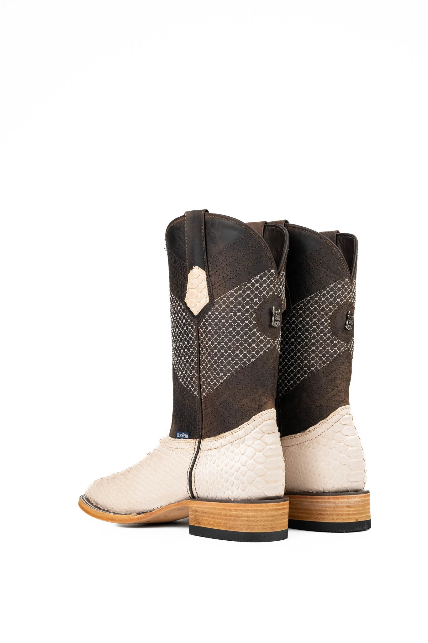Andersen Python Square Toe Cowboy Boot - Image 3