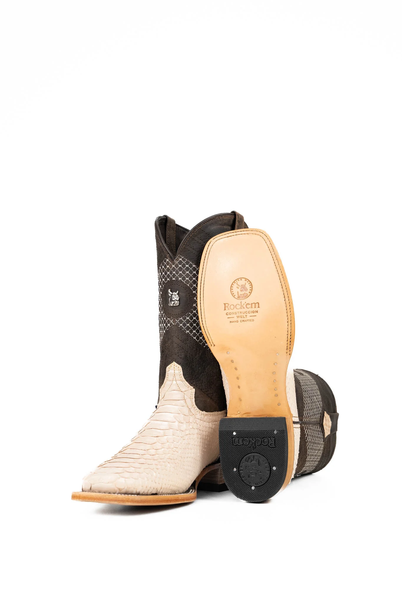Andersen Python Square Toe Cowboy Boot - Image 4