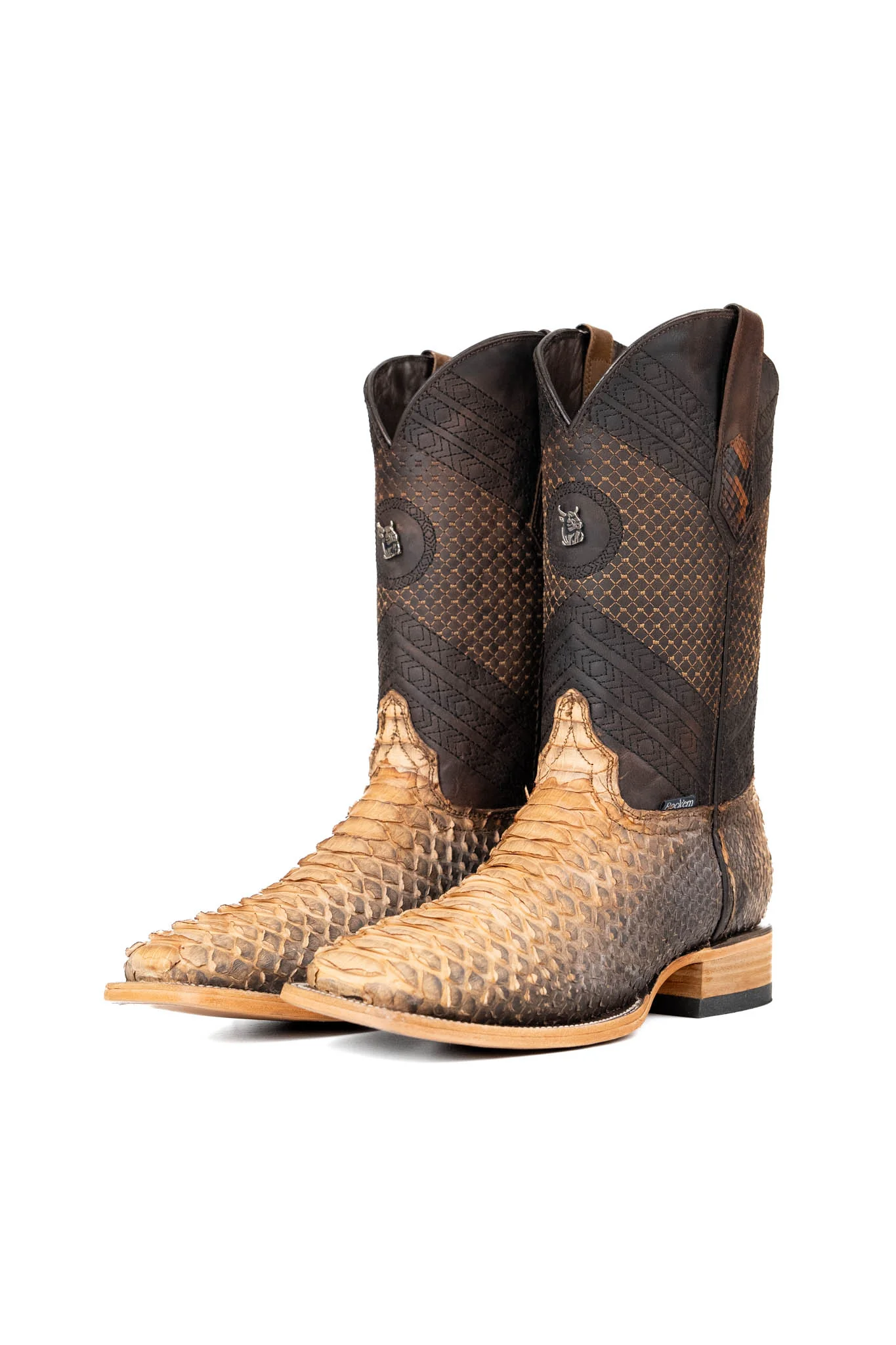 Andersen Python Square Toe Cowboy Boot - Image 6