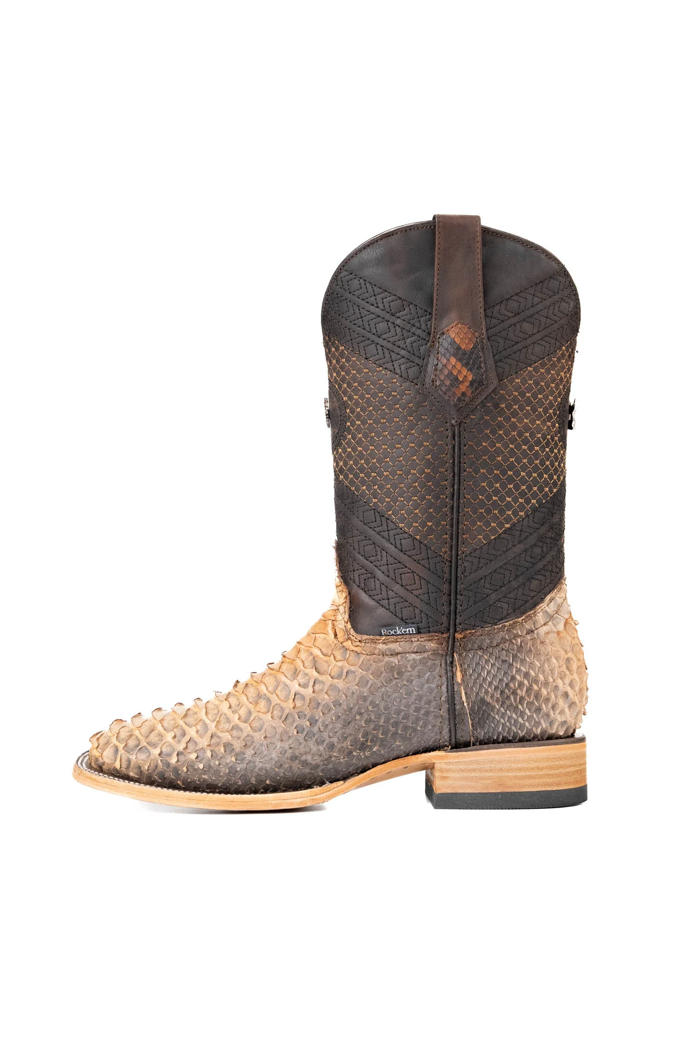 Andersen Python Square Toe Cowboy Boot - Image 7