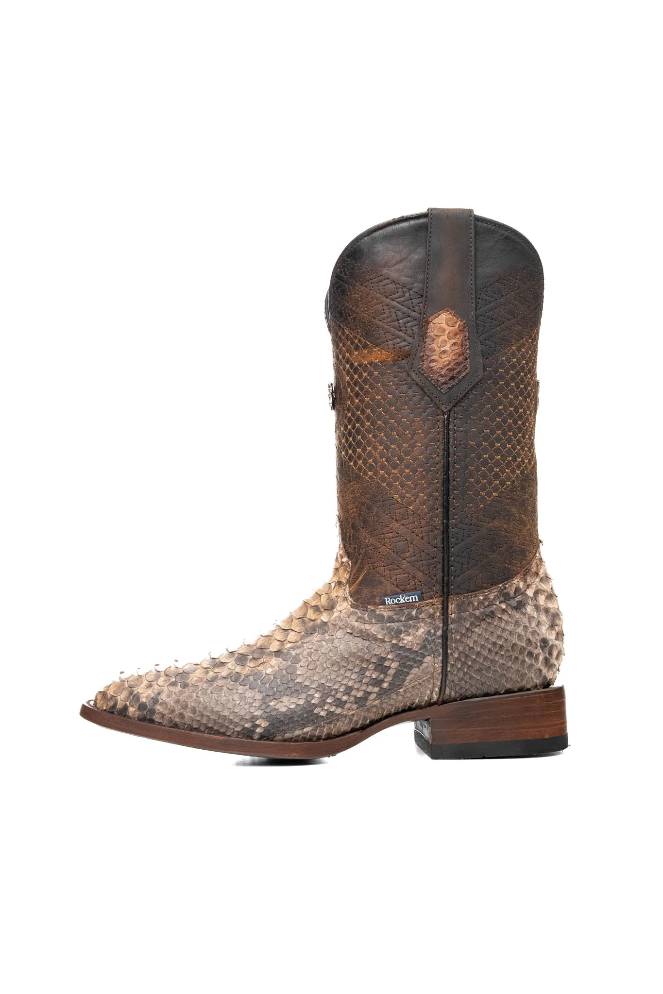 Andersen Python Round Toe Cowboy Boot - Image 3