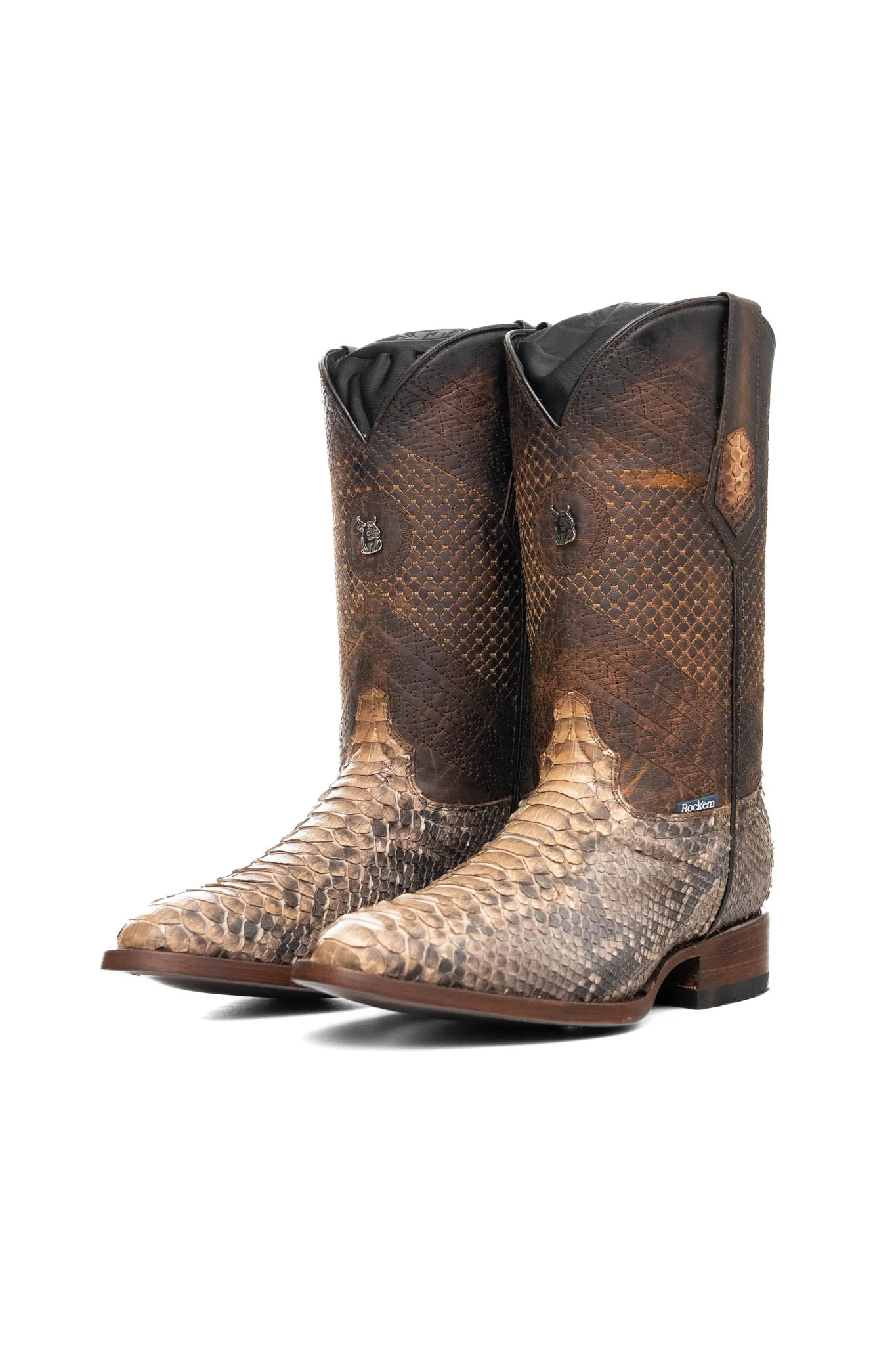 Andersen Python Round Toe Cowboy Boot - Image 4