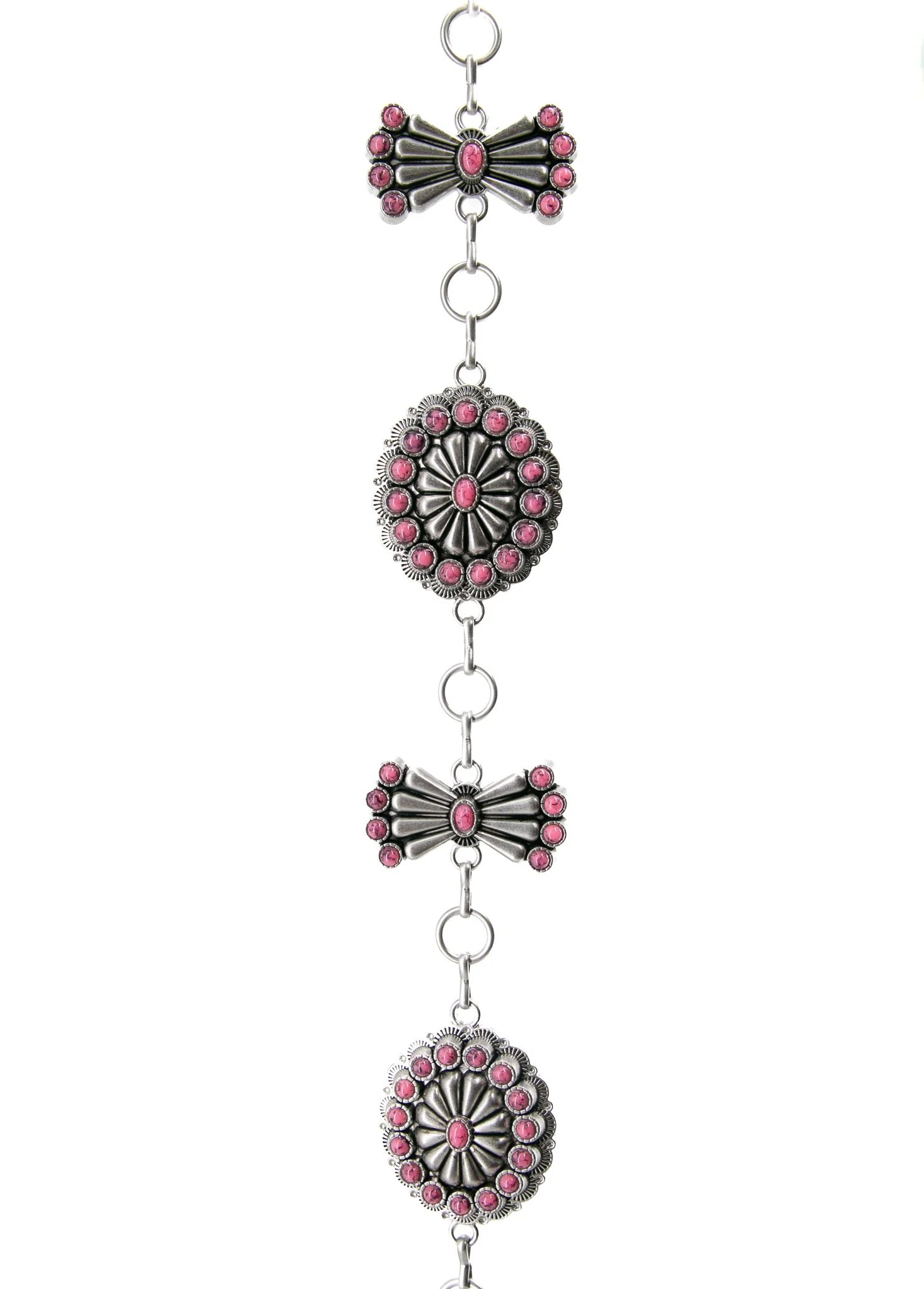 Angel Ranch Butterfly Conchos Chain Cowgirl Belt - Image 5
