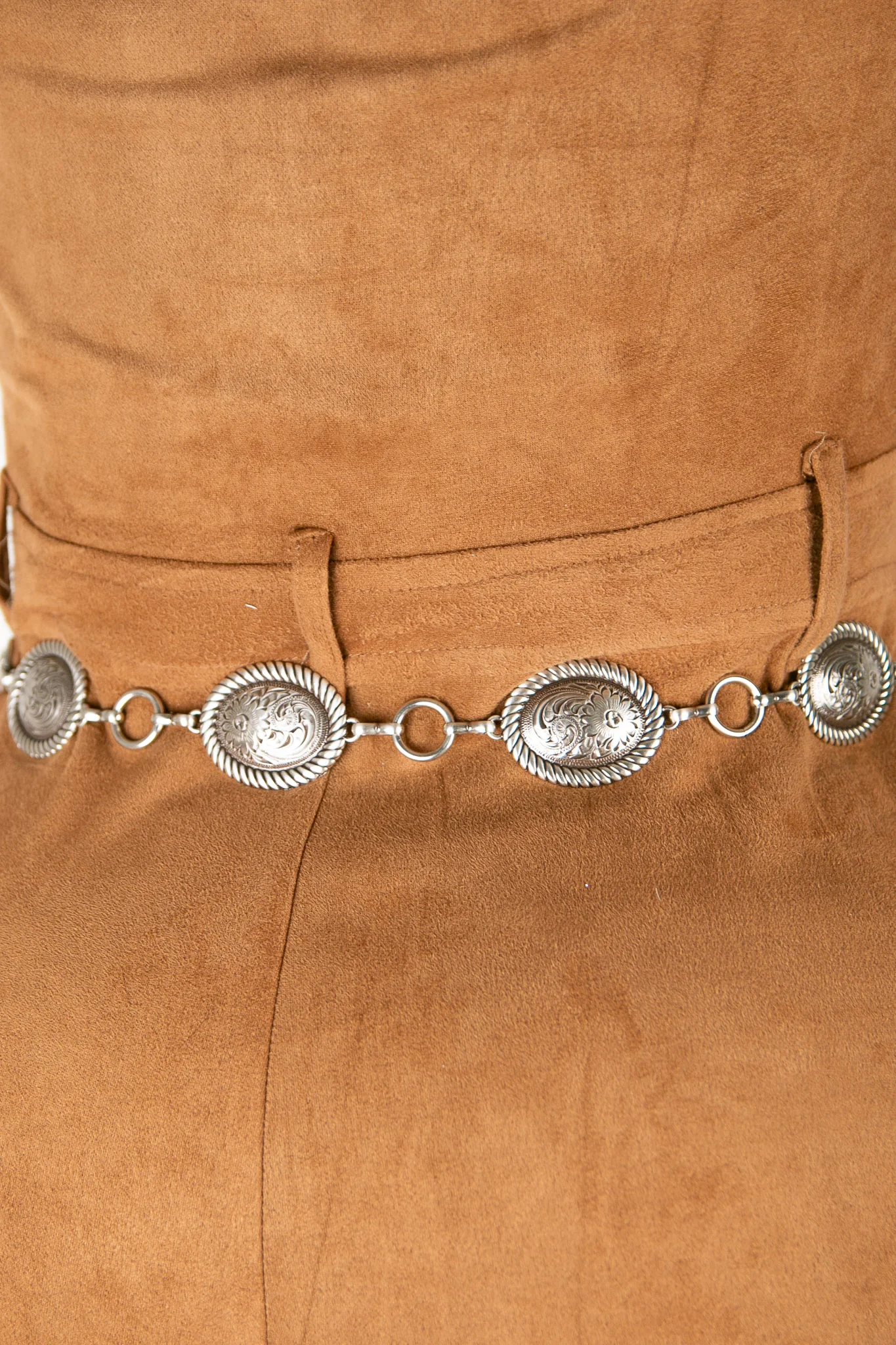 Angel Ranch Floral Concho Cowgirl Belt - Image 2