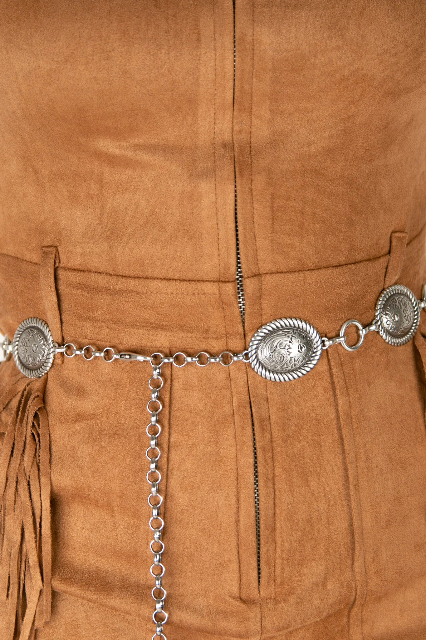 Angel Ranch Floral Concho Cowgirl Belt - Image 4