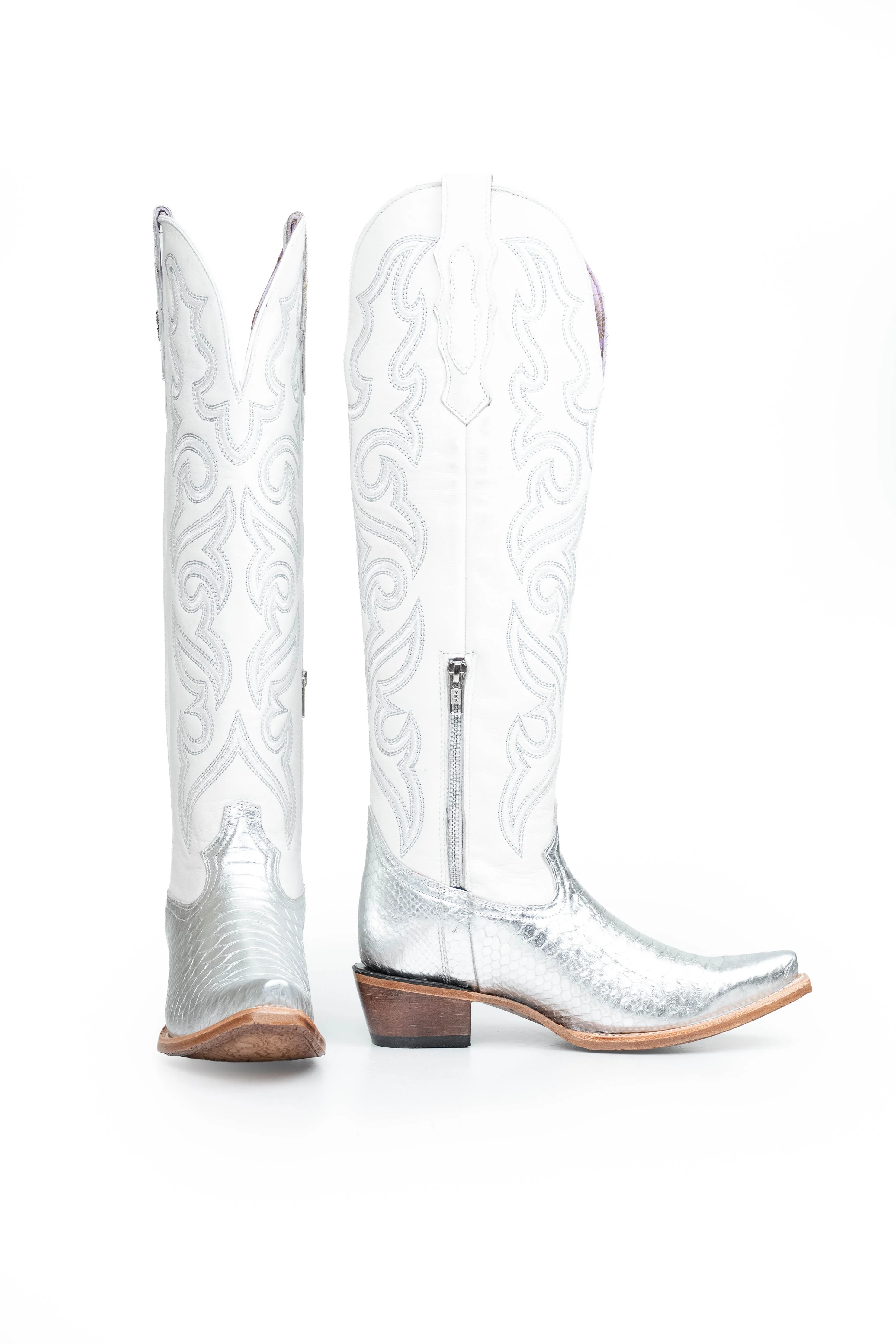 Ariana Python Tall Snip Toe Cowgirl Boot - Image 28