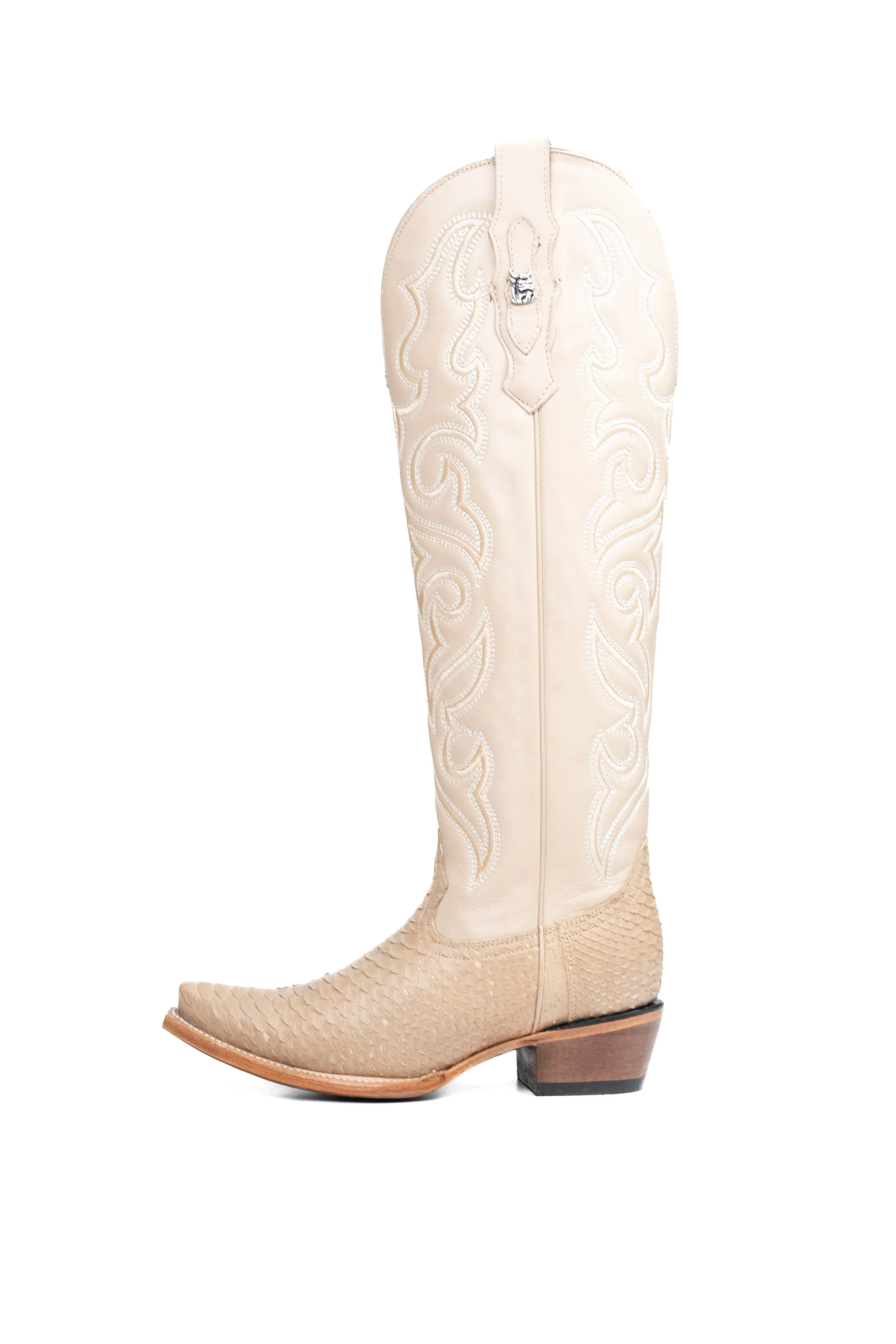 Ariana Python Tall Snip Toe Cowgirl Boot - Image 44