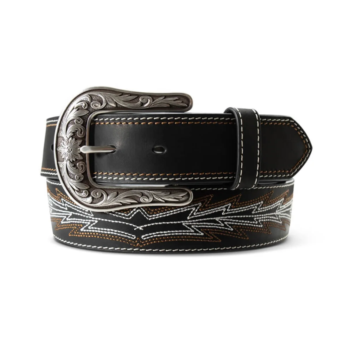 Ariat Casanova Bootstitch Leather Cowgirl Belt - Image 2